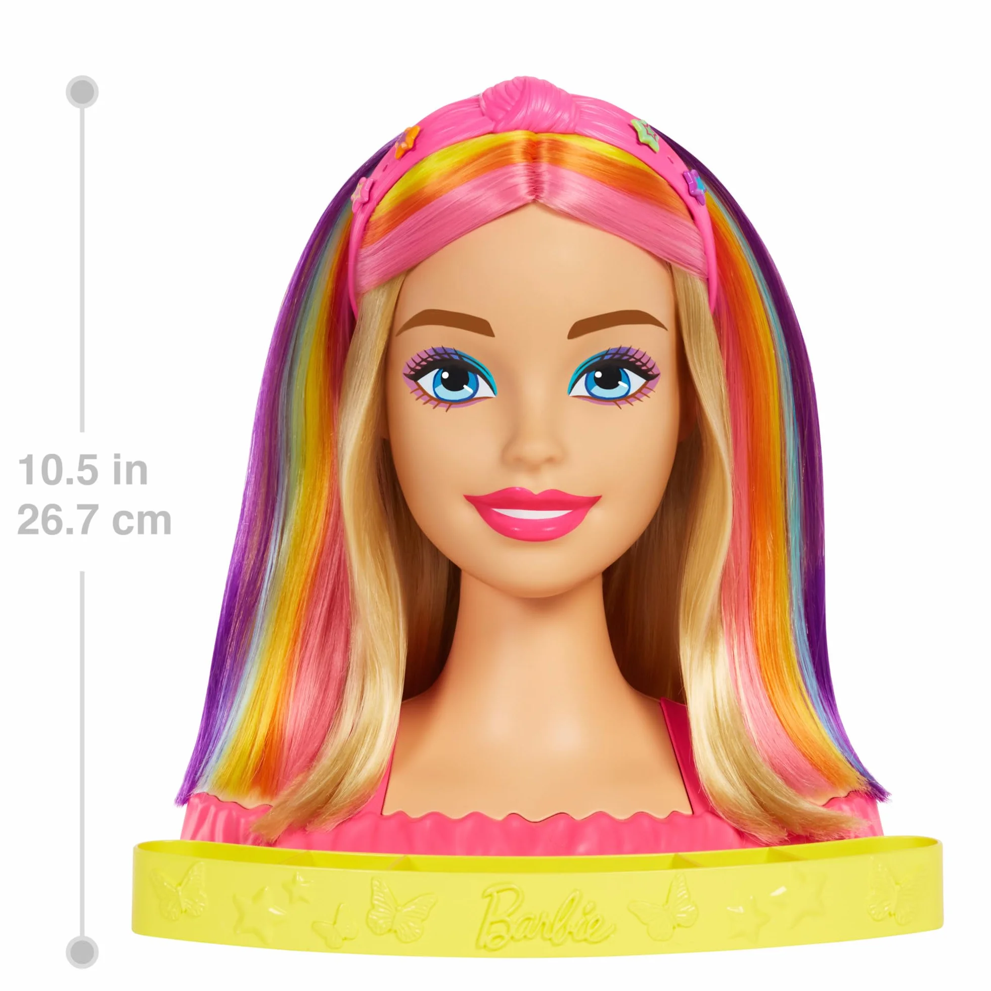 Barbie Totally Hair Głowa do stylizacji deluxe Color Reveal HMD78