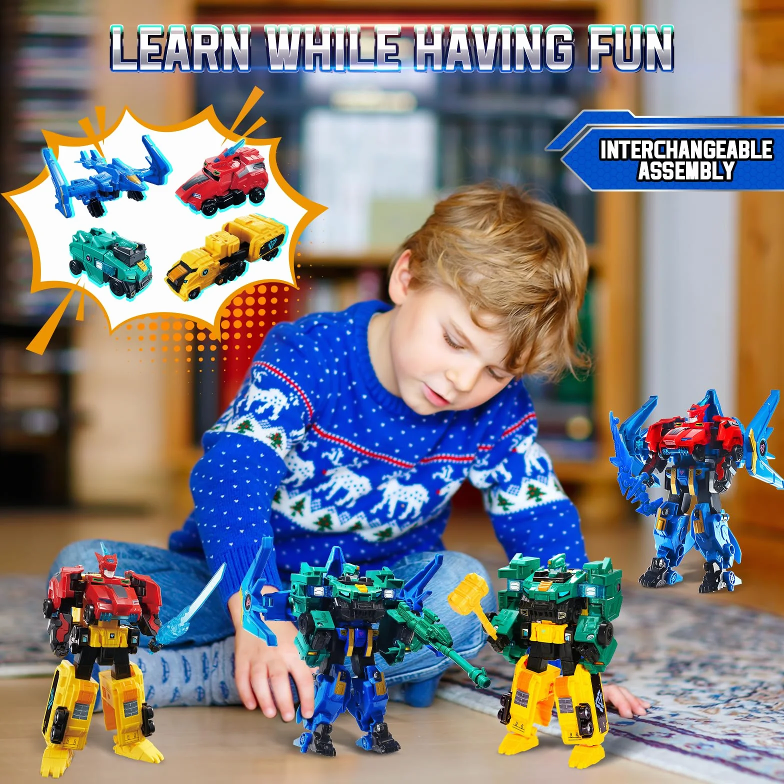 QUANTUM HEROES DINOSTER Simple Fusion Robot - Stego Blast Wing