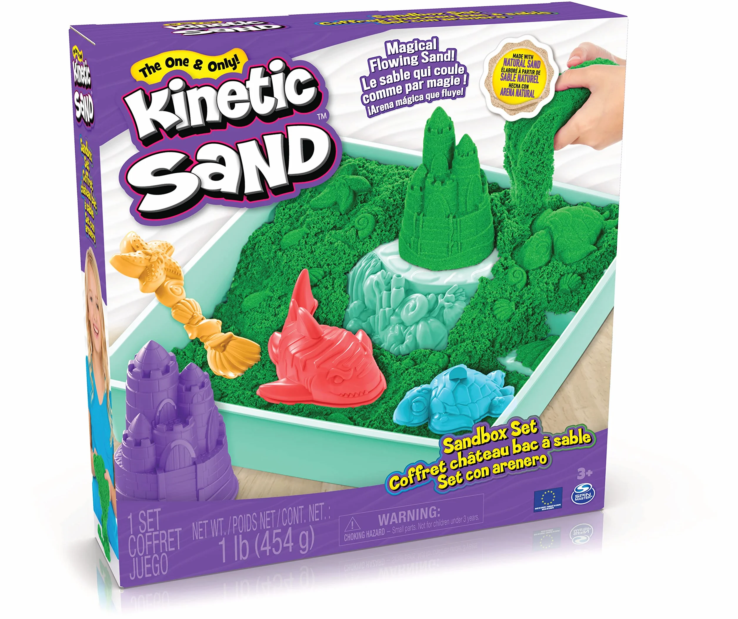 Kinetic Sand - zestaw piaskownica