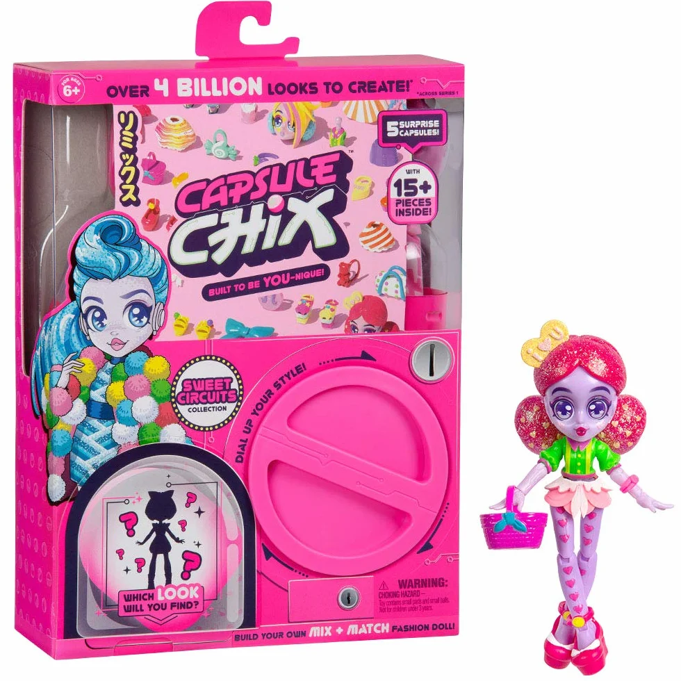 COBI 59200 Capsule Chix Sweet Circuits ,Wielokolorowy