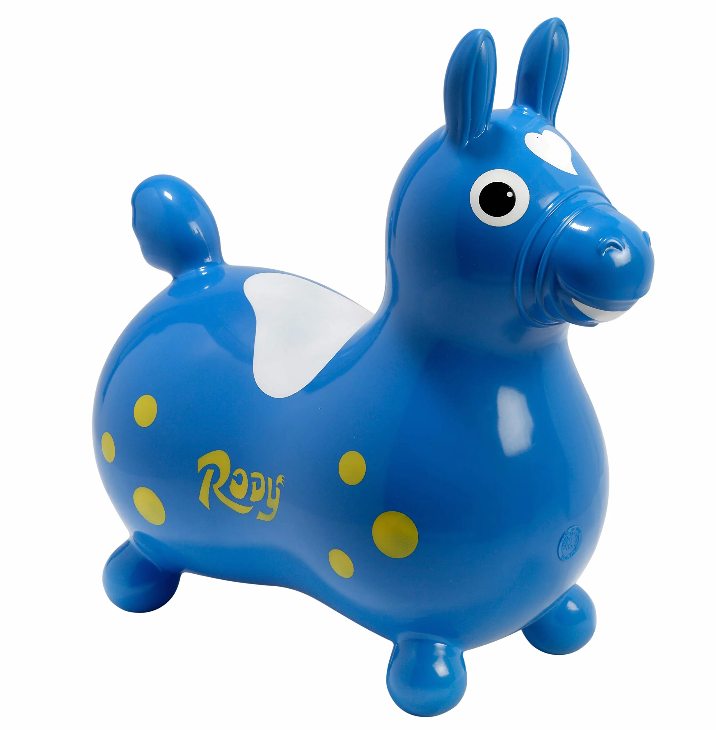 Gymnic 2089091 Koń Do Skakania Rody, Niebieski, 54cm