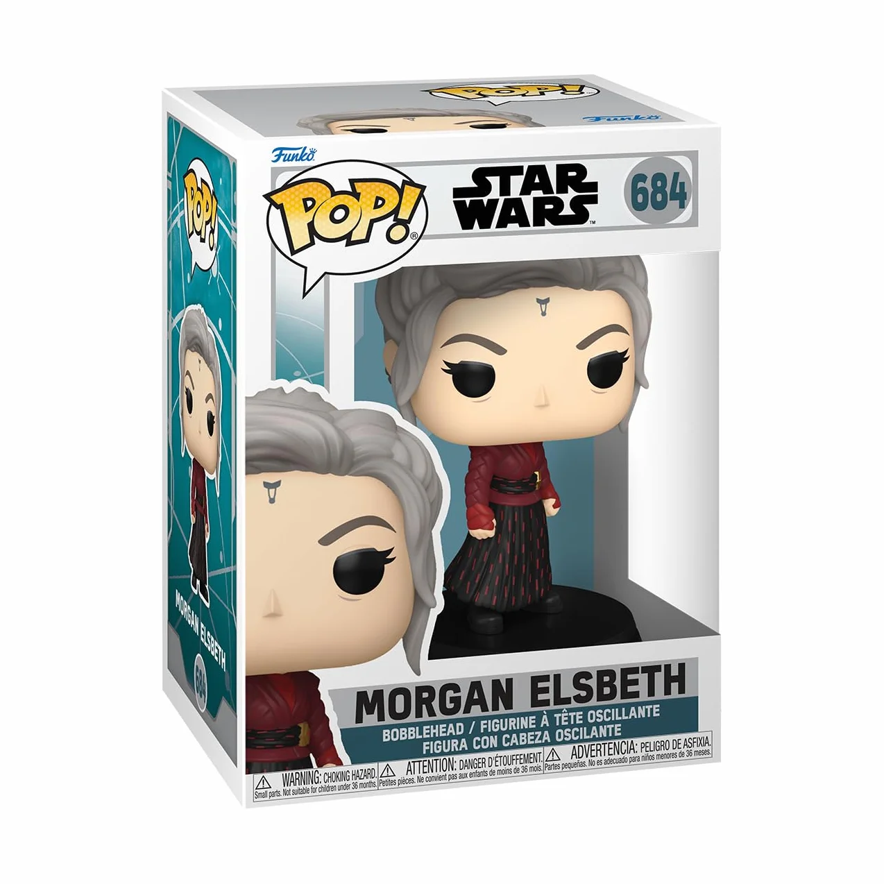 Funko POP! Vinyl: Star Wars Ahsoka - Morgan Elsbeth - Kolekcjonerska figurka winylowa - Pomysł na prezent - Oficjalny towar - Zabawki dla dzieci i dorosłych - Fani telewizji