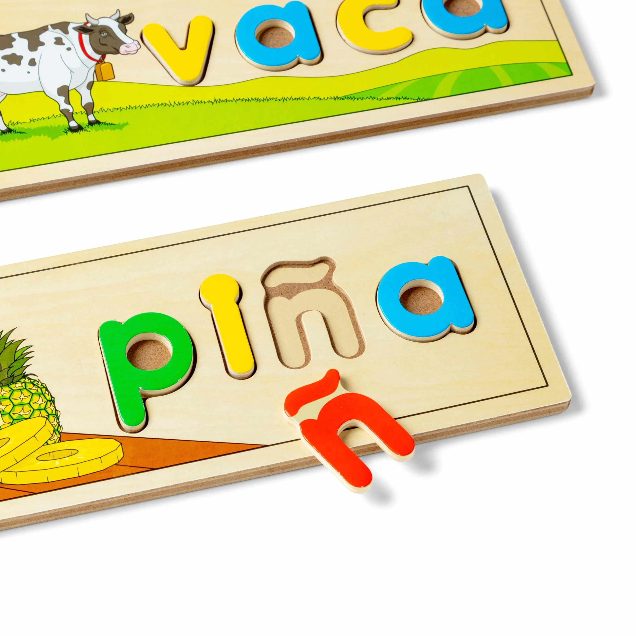 Melissa & Doug Edukacyjna zabawka do nauki języka Patrz i literuj w jęz. hiszpańskim