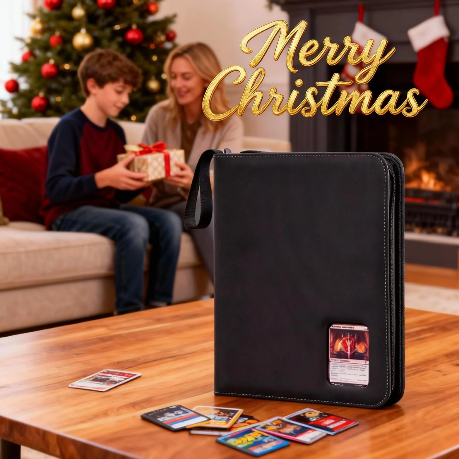 ProCase Album na karty, album na karty, 900 kieszeni, na Magic, TCG, Yu Gi Oh, MTG, czarny