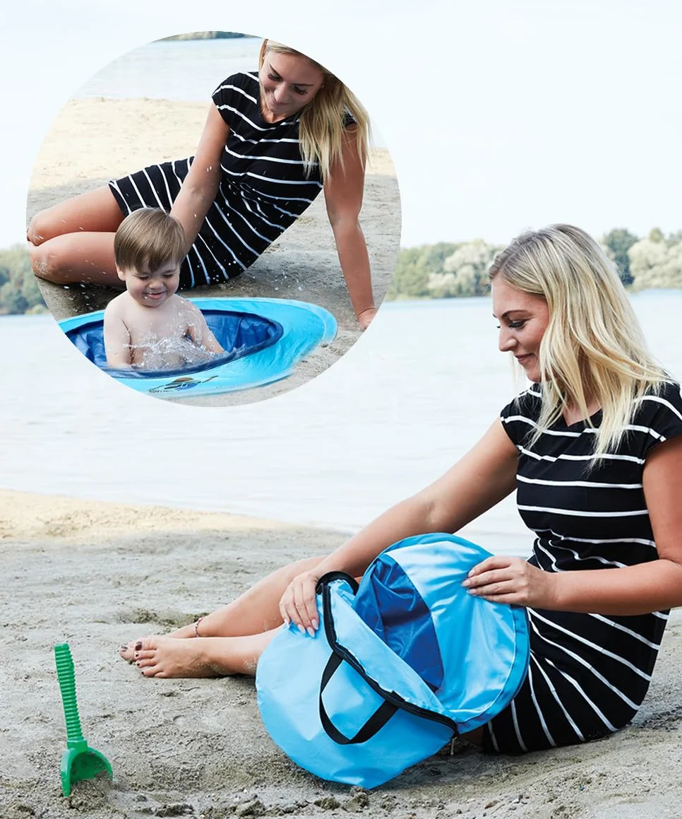 Smart-Planet basen Pop Up 70x70x50 cm brodzik odporny na rozerwanie z torbą