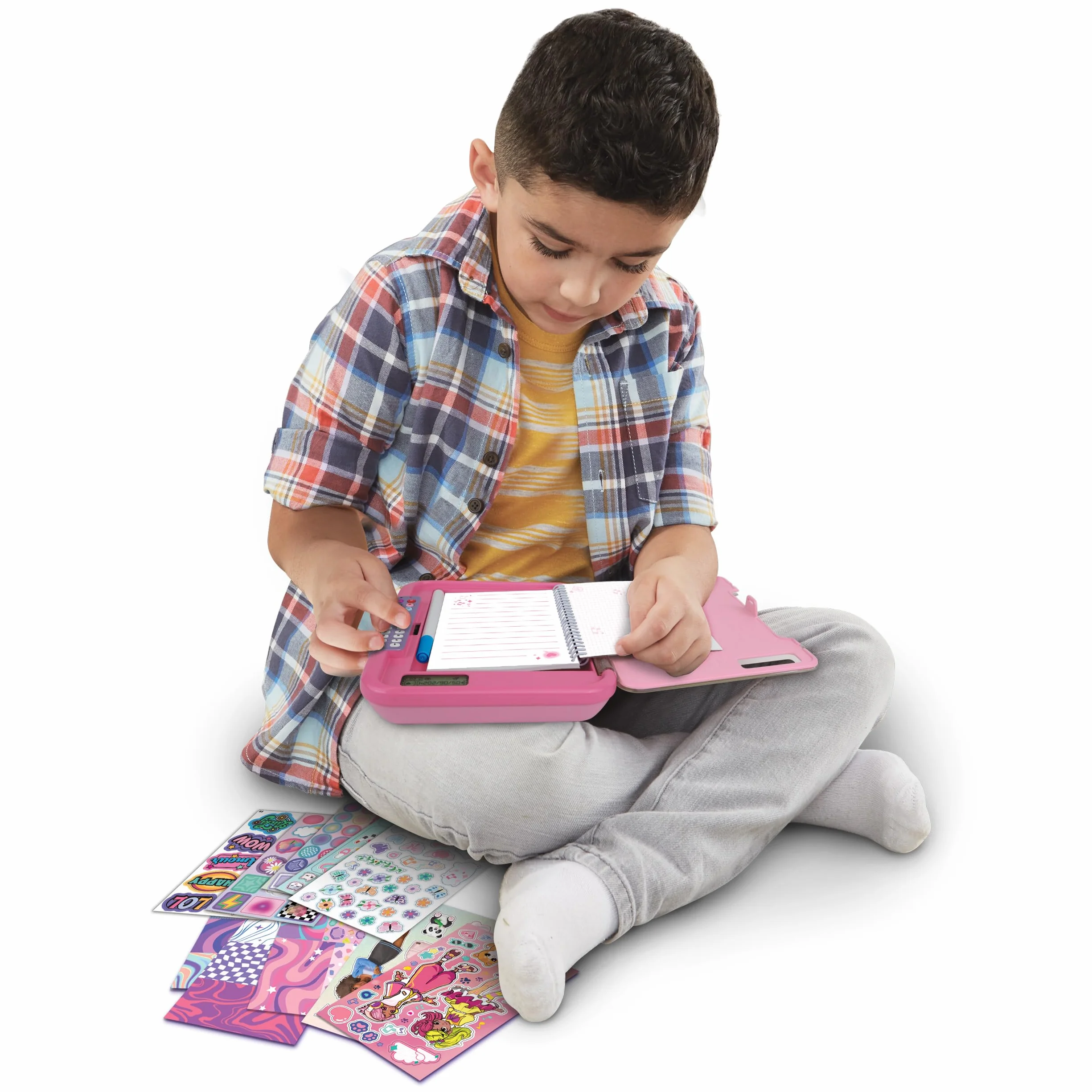 Vtech KidiSecrets Magic Voice 365 – dziennik 2 w 1 do nagrywania głosu, kreatywnych gier i osobistych wspomnień – dla dzieci w wieku 6-12 lat