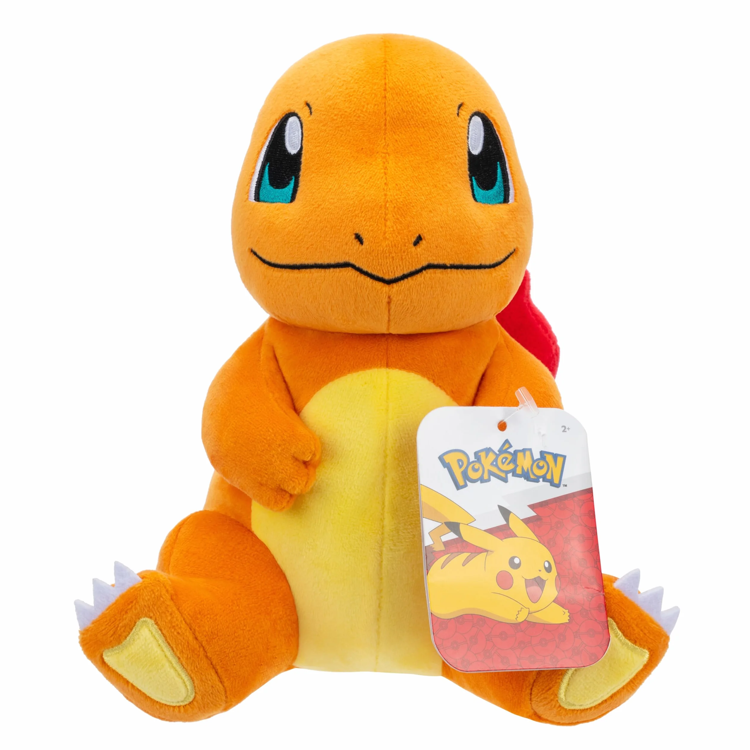 Pokémon Plush 20 cm Charmander PKW3659 - Orange - Official Pokemon stuffed toy for children 2+