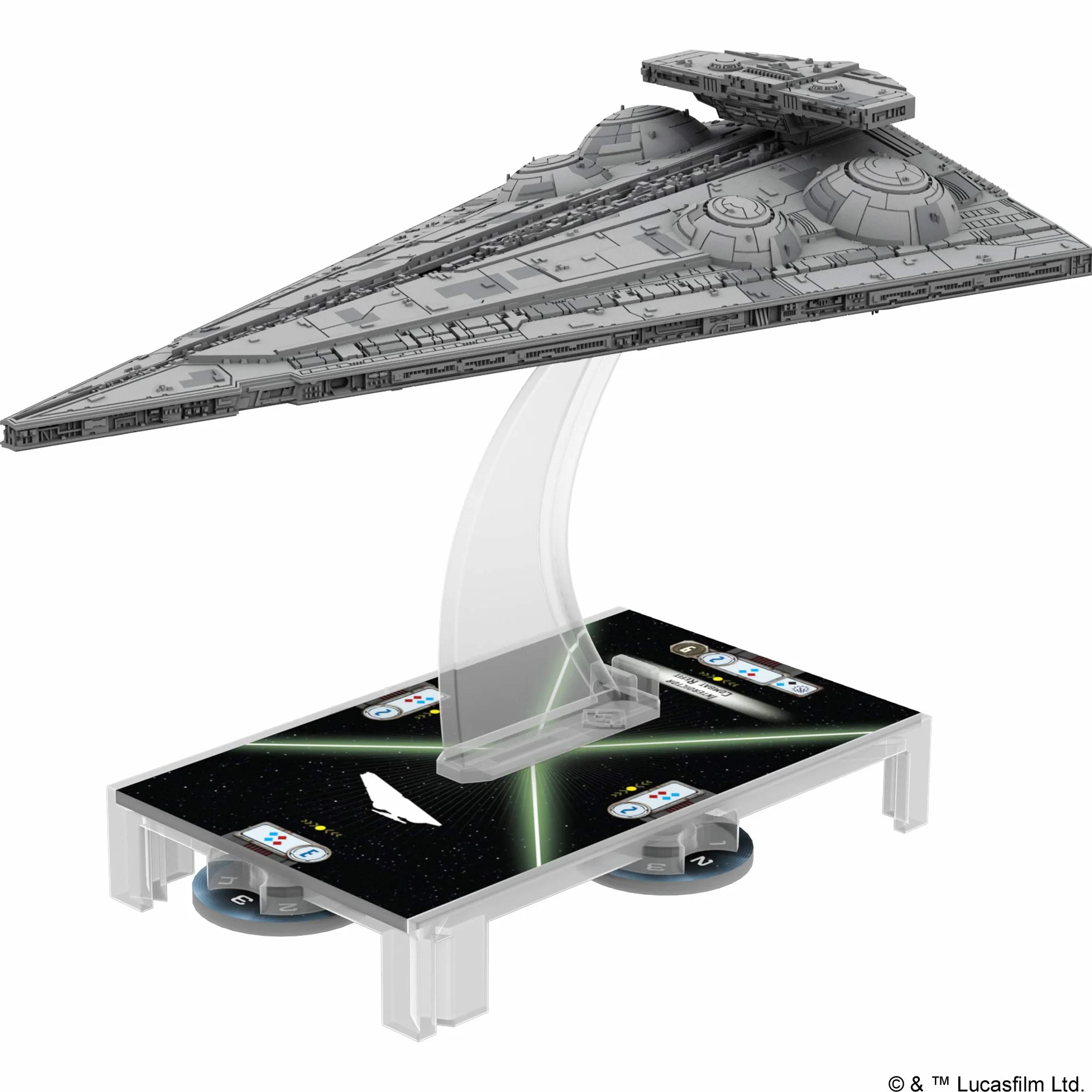 Star Wars Armada Interdictor Class Star Board Game