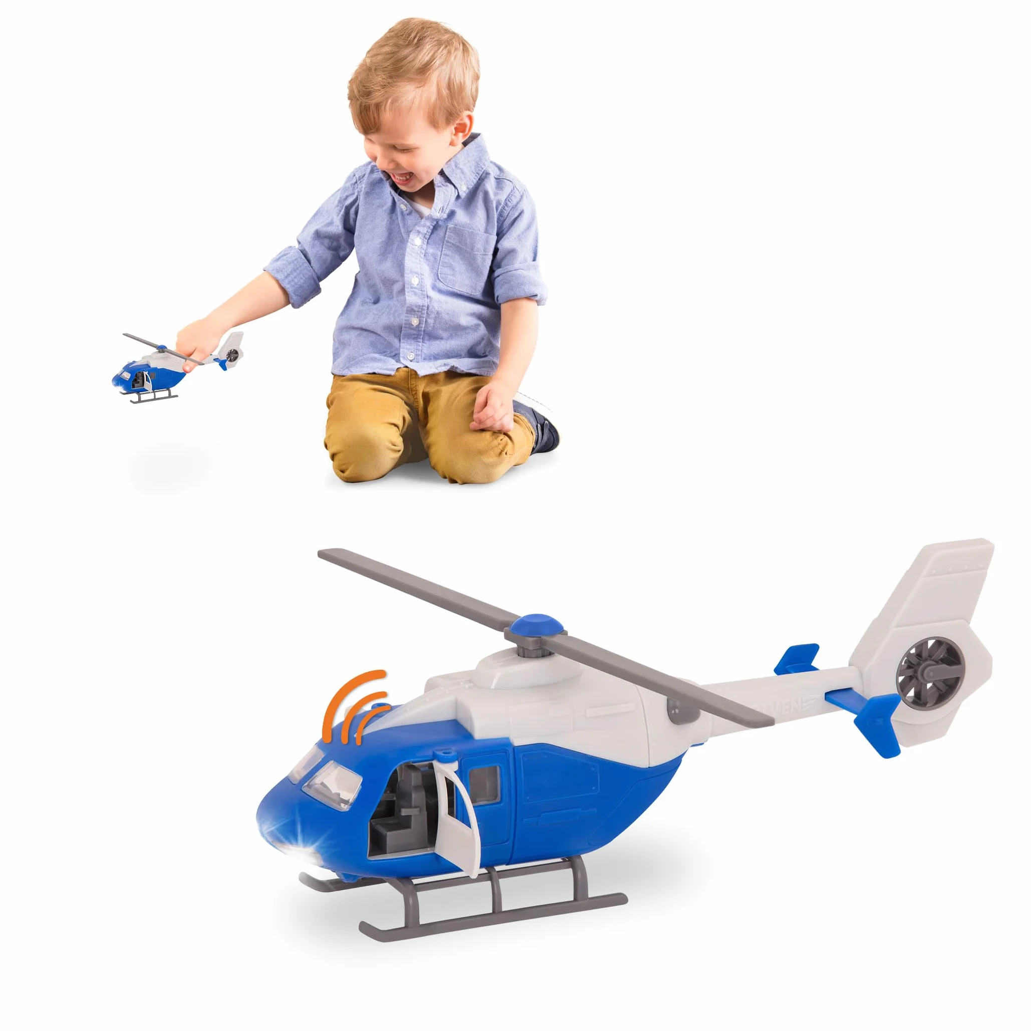 Driven Helikopter, kolor niebieski, WH1072Z