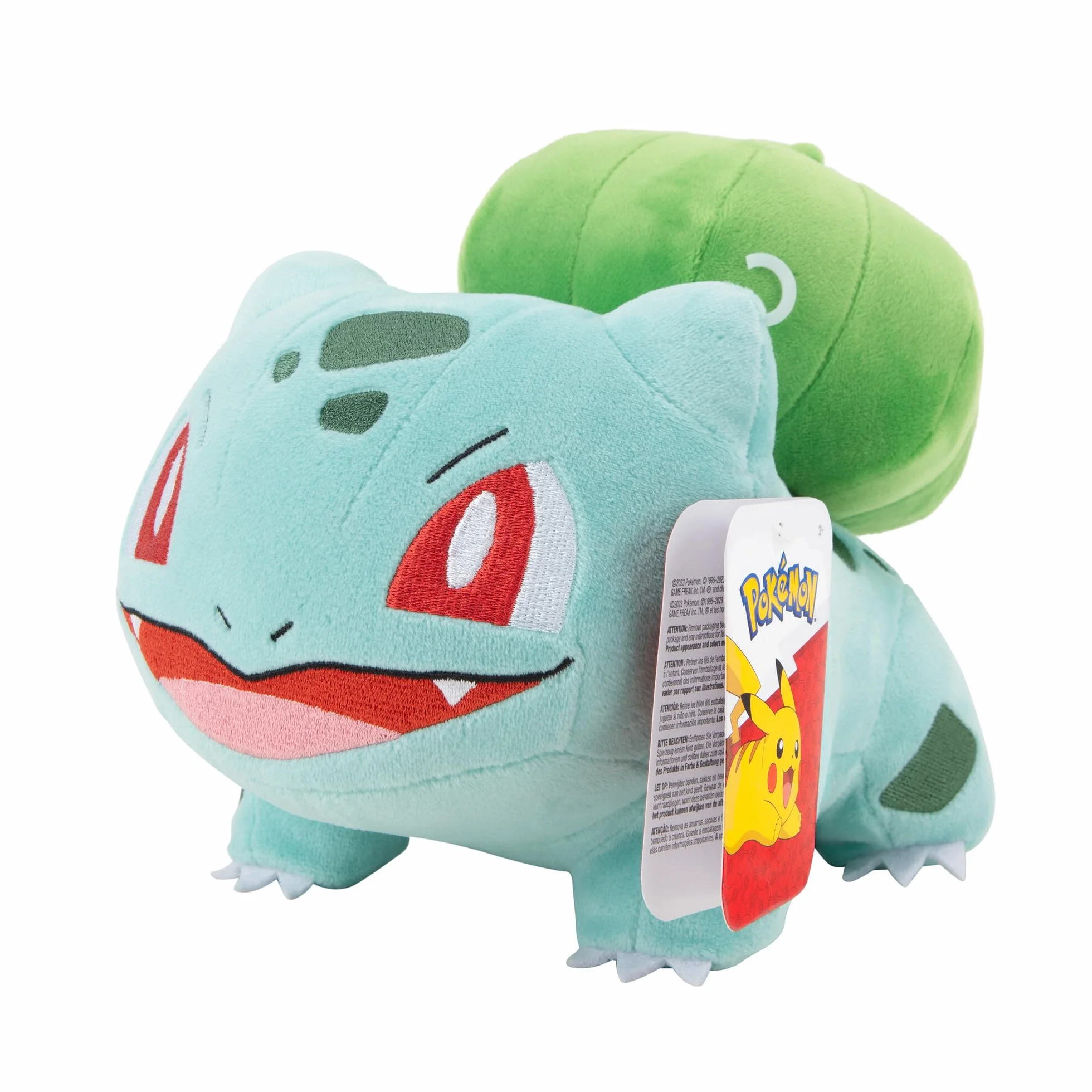 Pokémon PKW3083 20 cm Plush Bulbasaur/Bisasam - Official Pokemon Stuffed Toy for children 2+