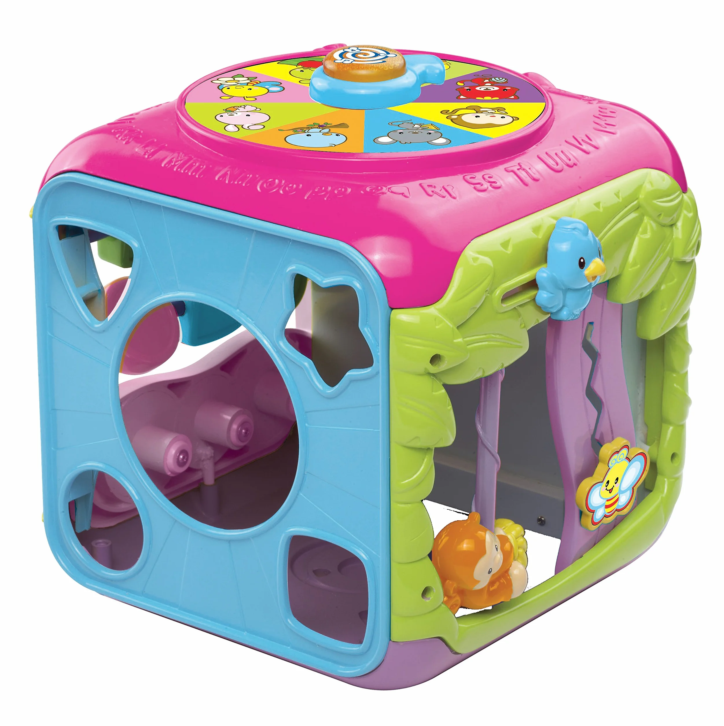 VTech – 183455 – Super Cube do odkrywania – różowy
