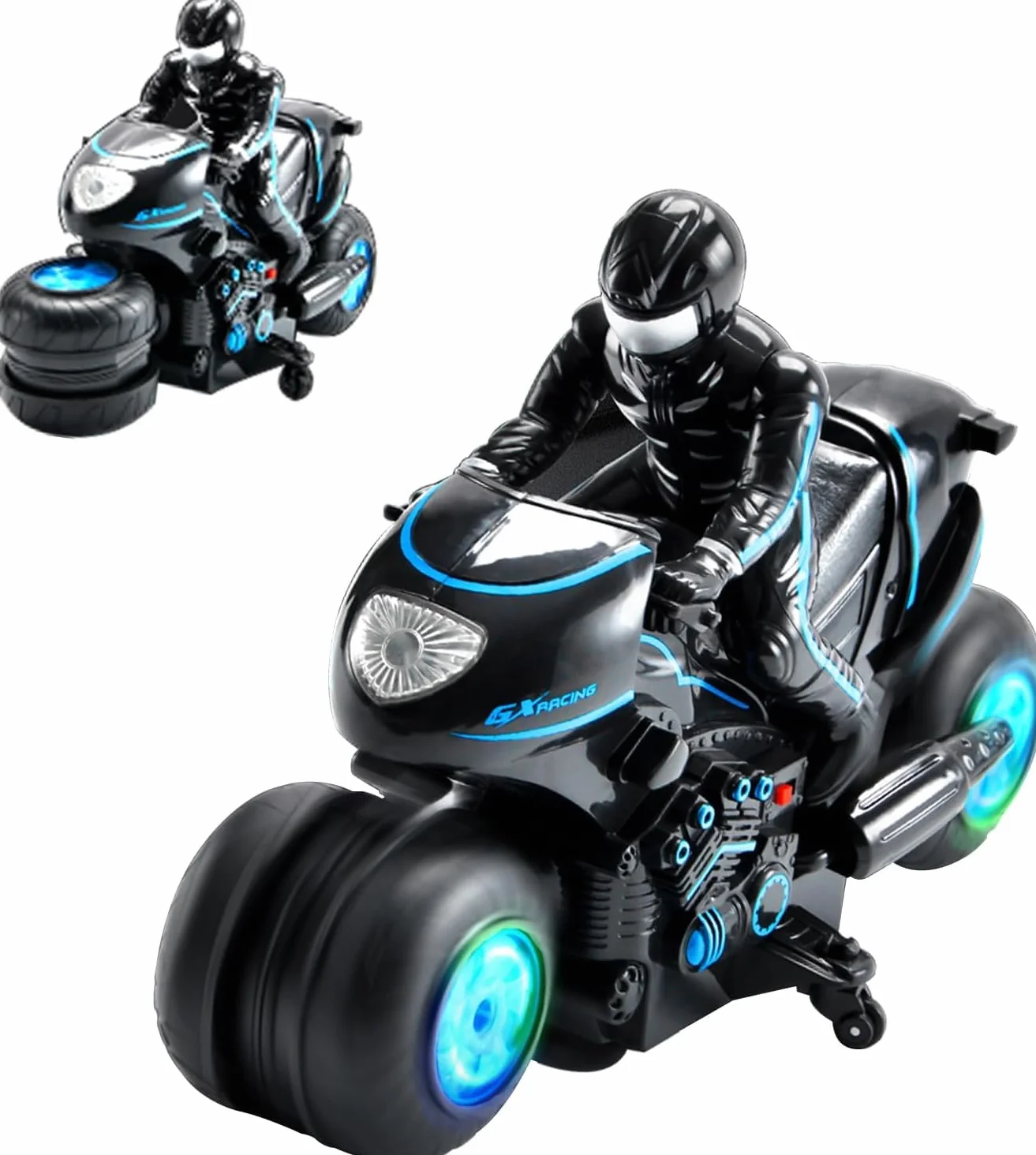 2.4G zdalnie sterowany motocykl terenowy, szybki dryf, akrobatyczny lot, prezenty dla dzieci