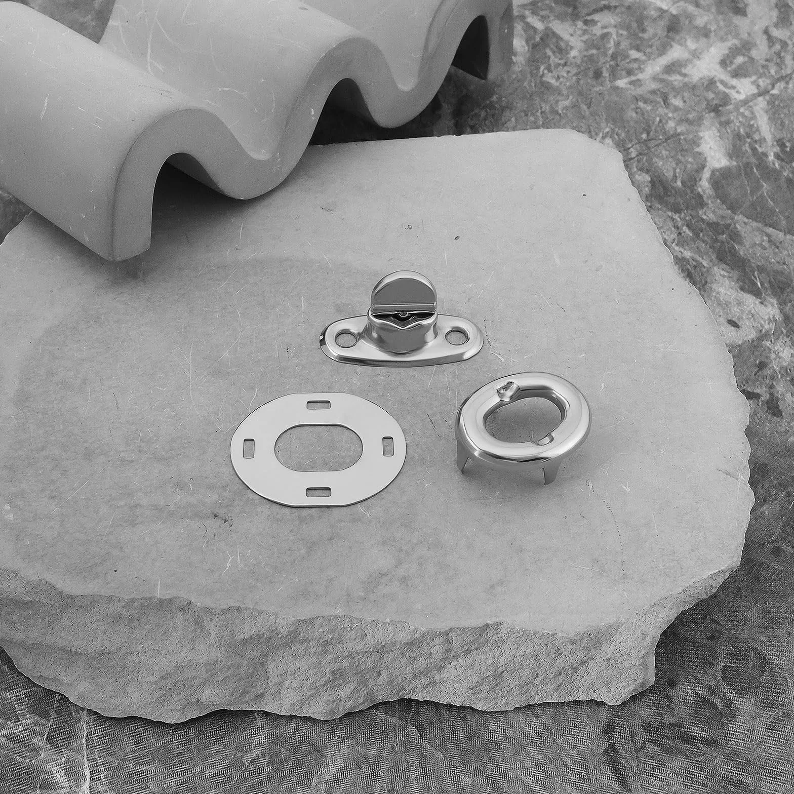 SG Store 10 szt. Twist Lock Common Sense zapięcie metalowe obrotowe zapięcie na guziki do łodzi, żaglówek, kamperów, pontonu, 32,8 x 14,4 x 13 mm, 32 x 26,6 mm, 26 x 21,2 mm