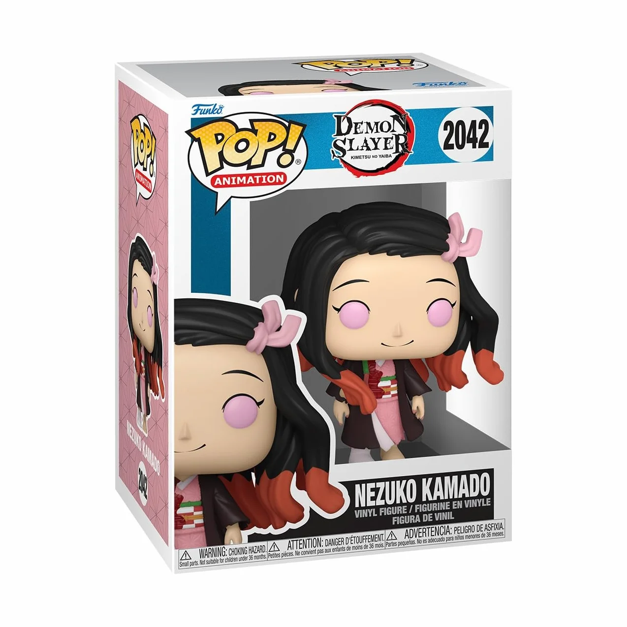 Funko Pop! Animacja: Demon Slayer - Nezuko Kamado - (Human) - Figurka kolekcjonerska winylowa - pomysł na prezent - Oficjalny towar - Zabawki dla dzieci i dorosłych - Anime Fans