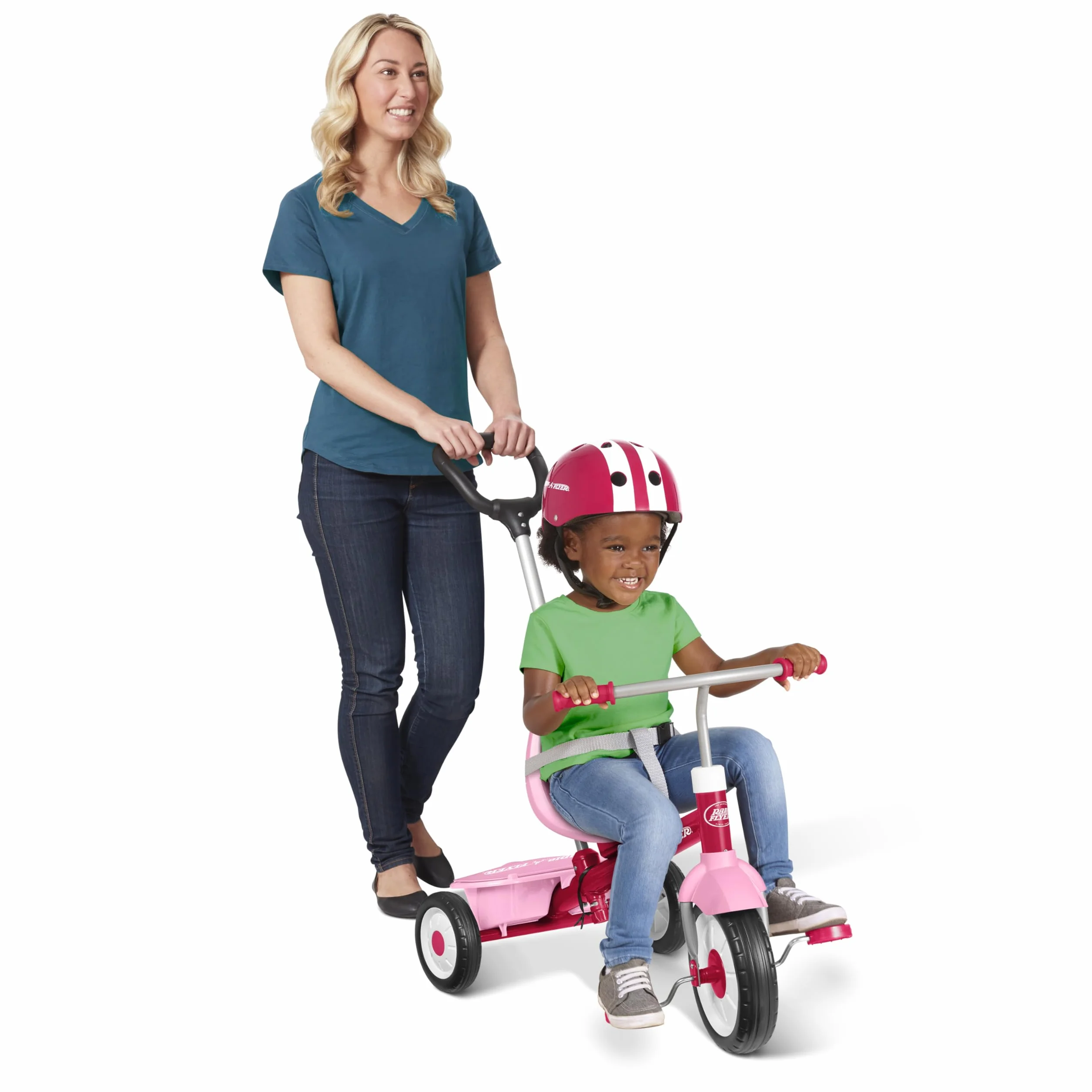 Radio Flyer 456PAZ Stroller Trike, różowy