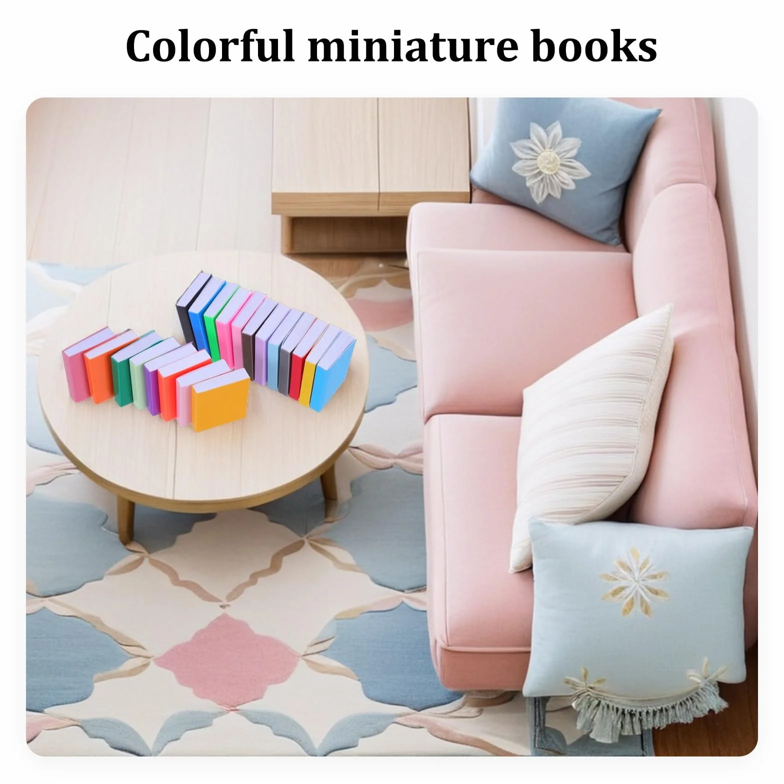Miniaturowe książeczki do domku dla lalek 40 szt. miniaturowe puste zeszyty biblioteczne DIY