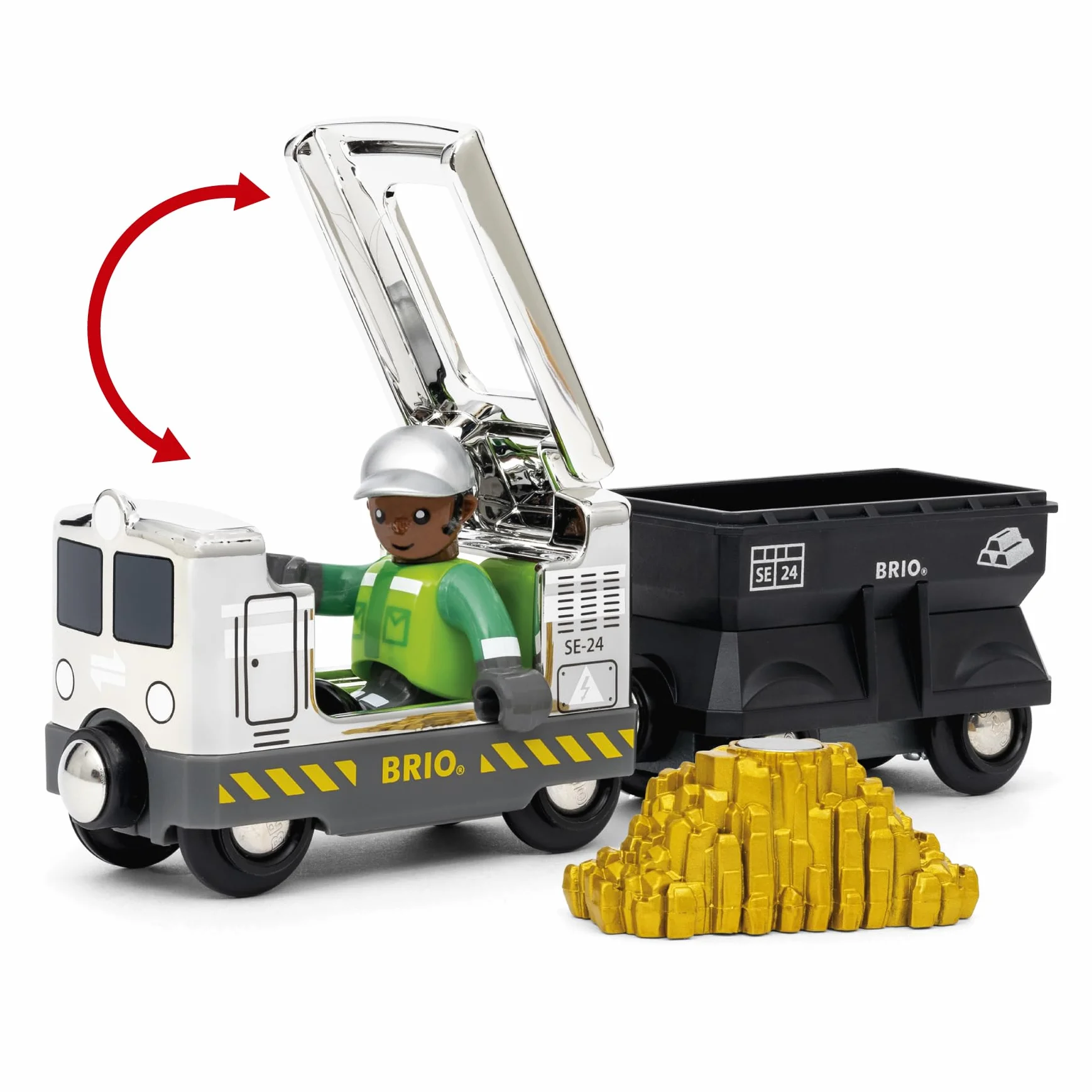 BRIO World – 36083 Sondereditionszug 2024 | Zugset-Zubehör, Spielzeugeisenbahn für Kinder ab 3 Jahren