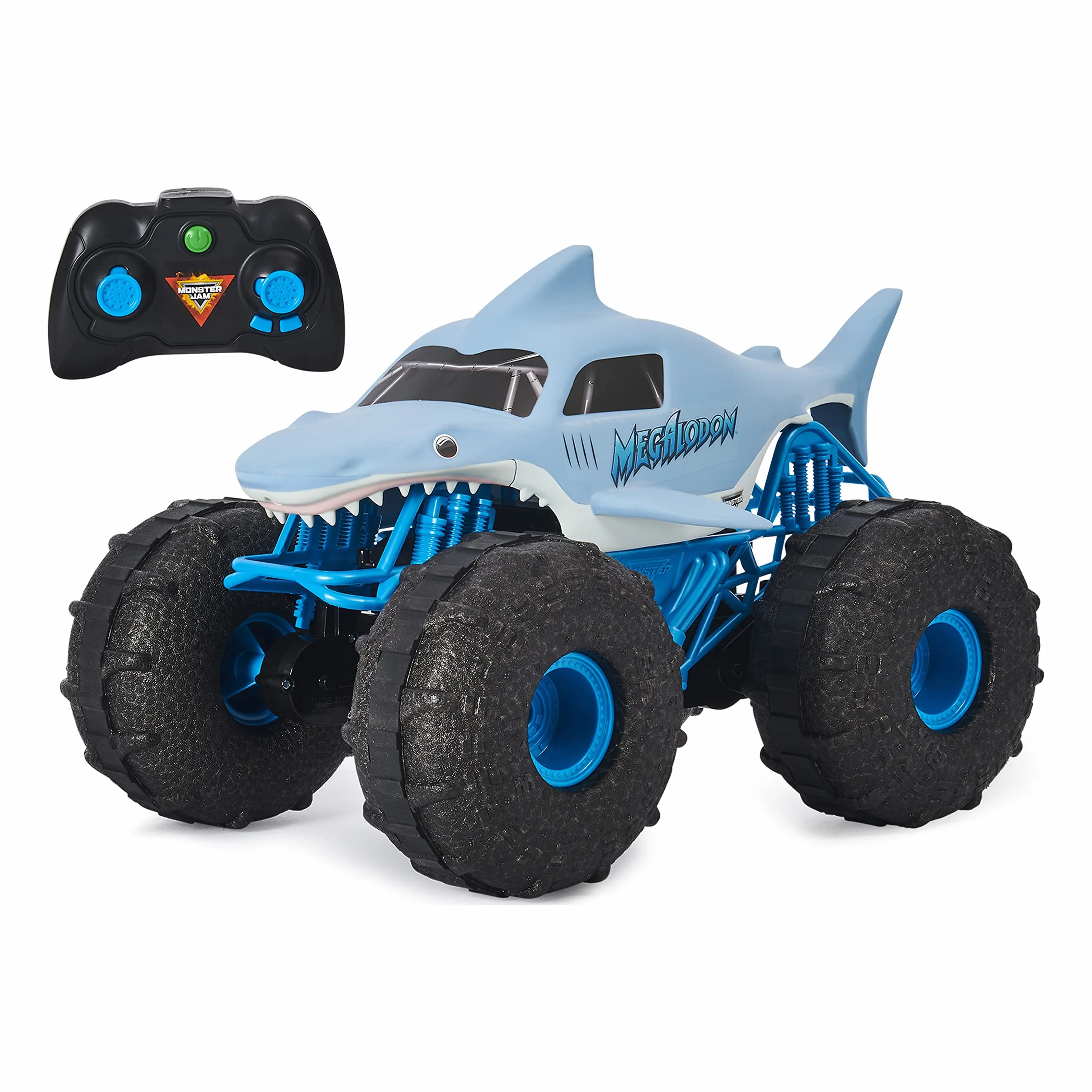 Monster Jam 6056227 Megalodon Storm Zdalnie Sterowany Pojazd, Wielokolorowy, Skala 1:15