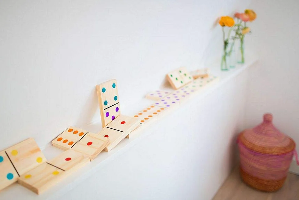 GA278 Domino XL kolorowy wewnątrz i na zewnątrz