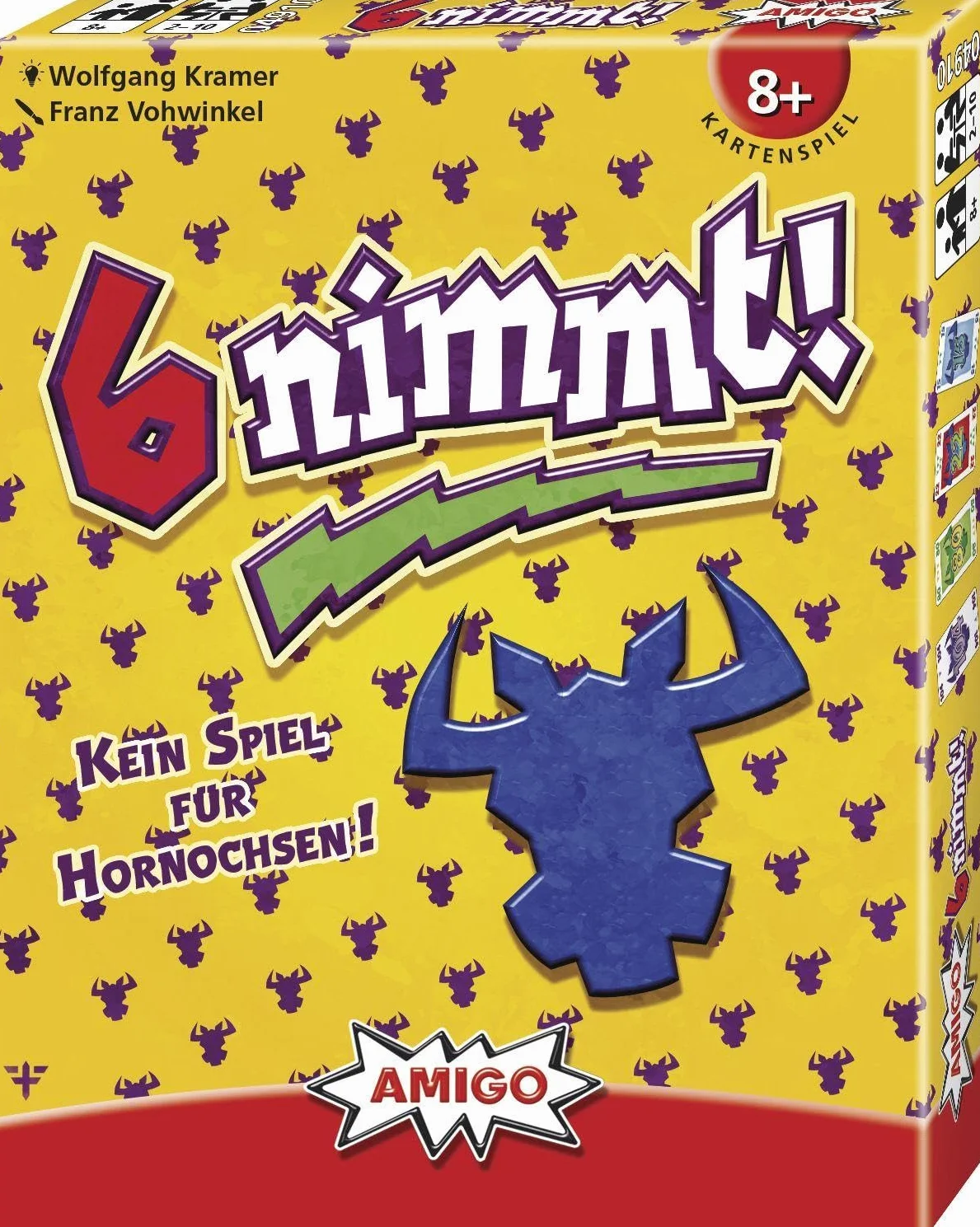 Amigo 6 Nimmt! Gra Karciana, Wielokolorowy, od 8 Lat