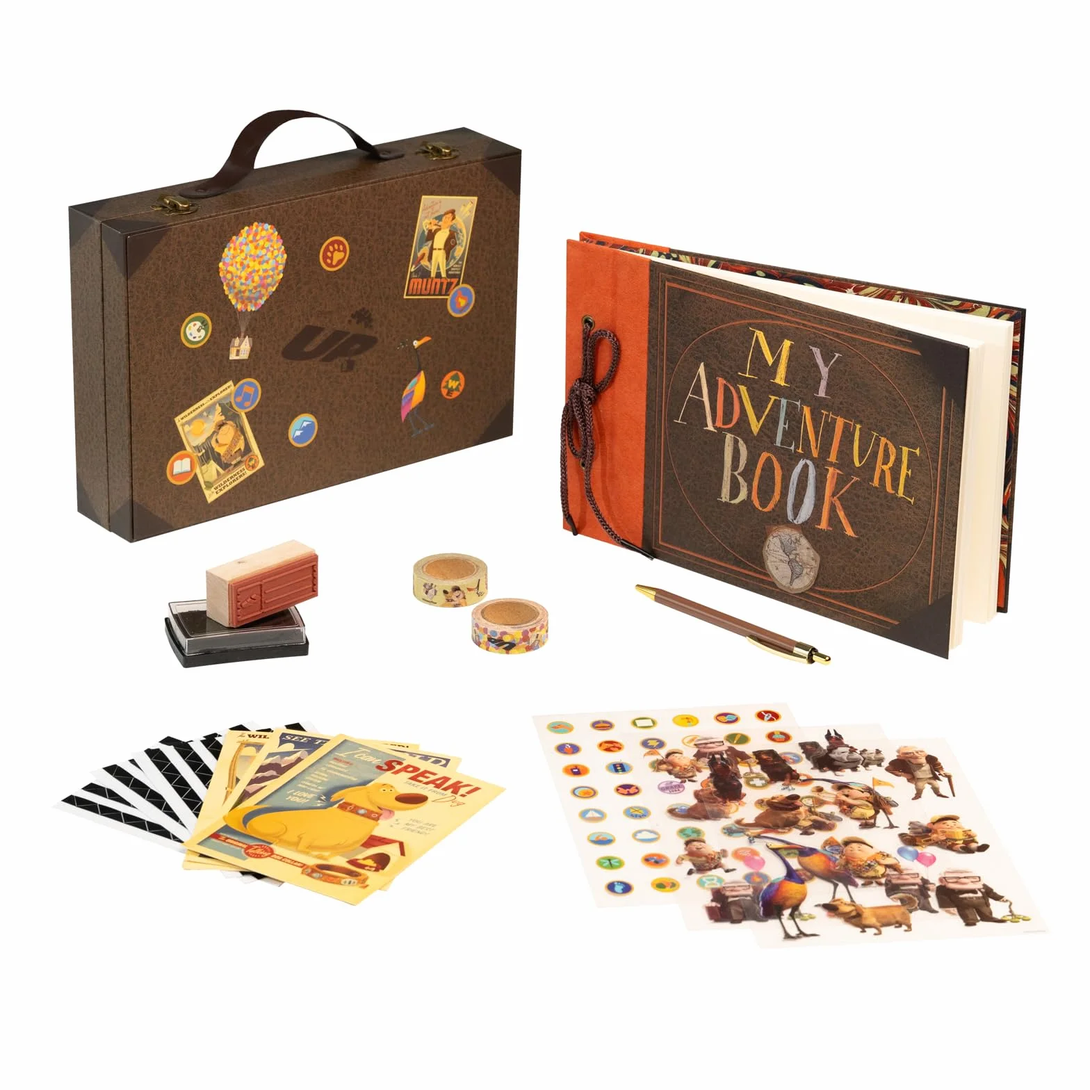 Grupo Erik Scrapbook Set - Disney UP | Pixar Up Adventure Book, Photo Album, Scrapbook, Gifts, Merchandise for Her & Him