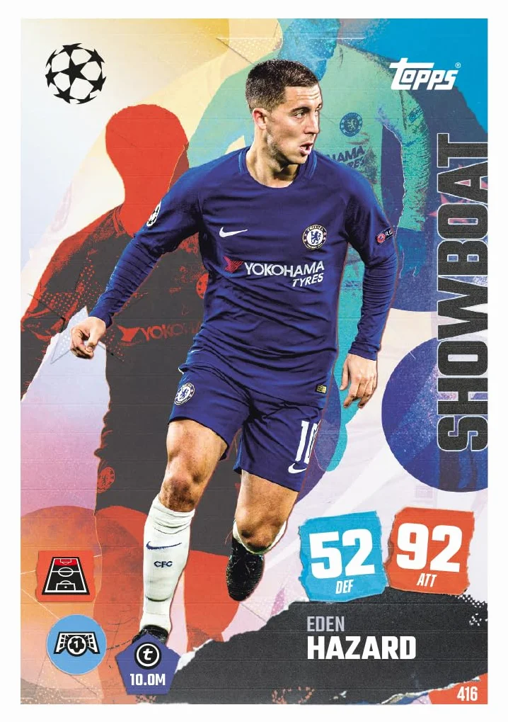 Topps UCC Match Attax 2025/26 – Mega Tin – Warriors – zawiera 45 kart Match Attax Plus 3 ekskluzywne karty Gladiators LE.