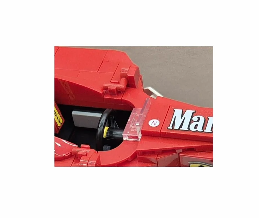 Naklejki Marlb do Lego Ferrari F2004 Schumacher Zestaw 11375 TBS142