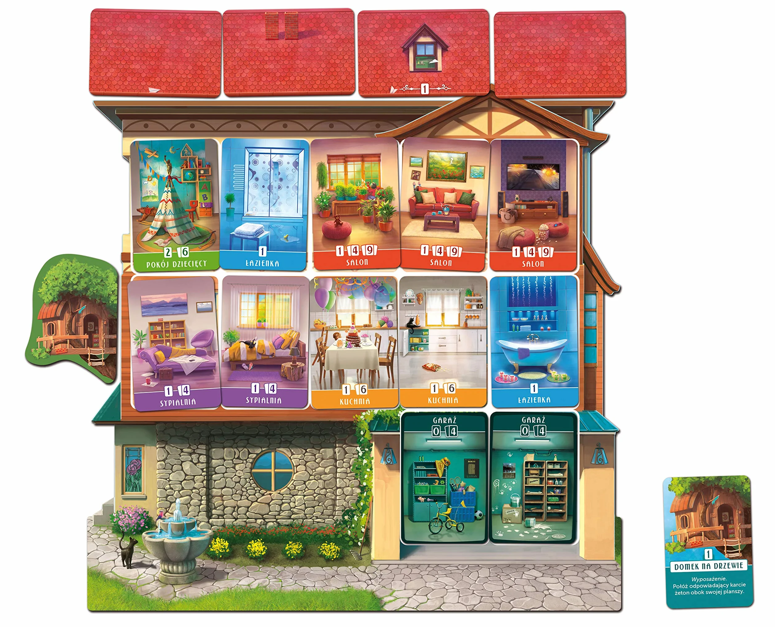 Asmodee, Gra planszowa, Domek