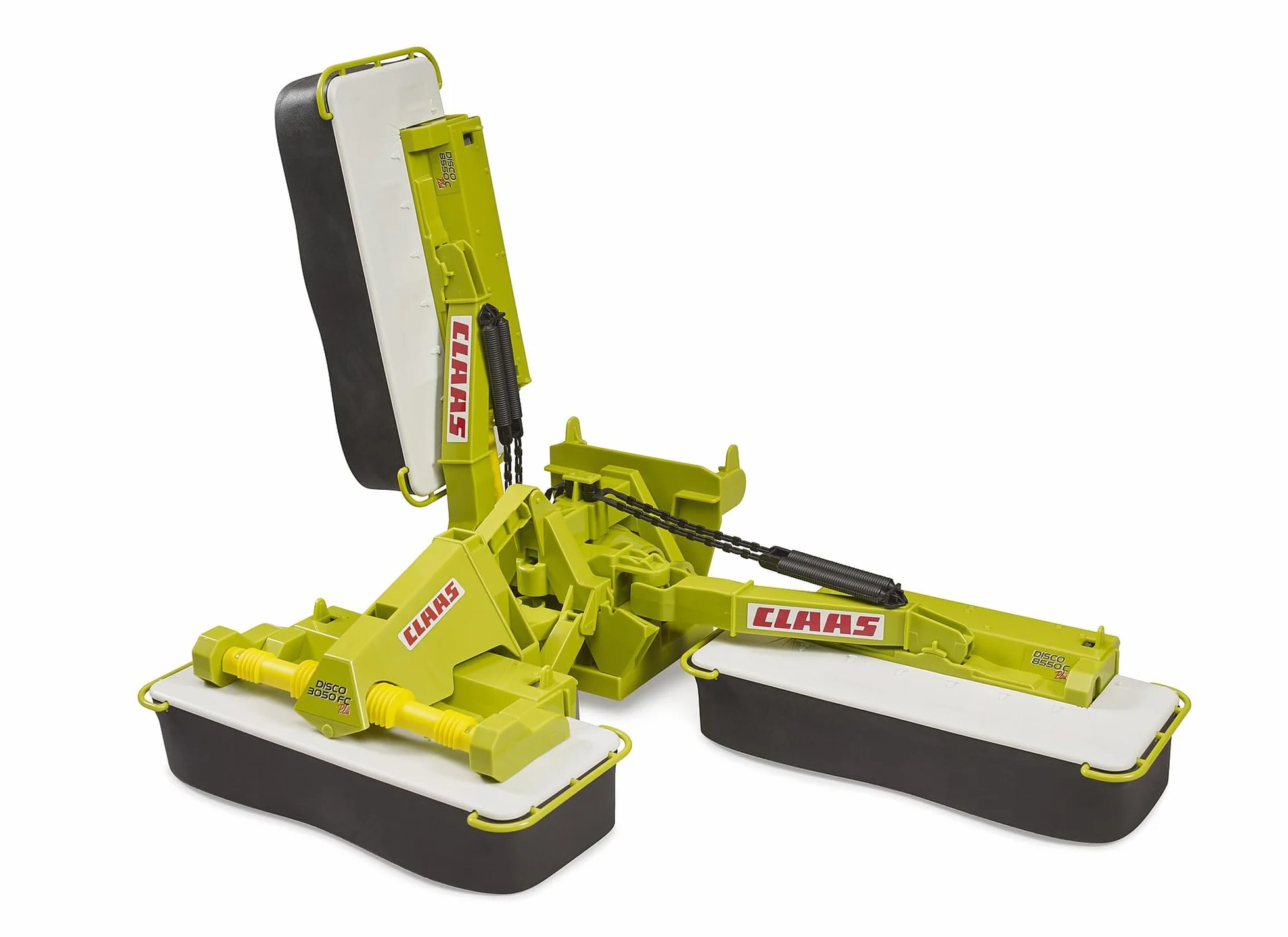 bruder 02218 - Claas Disco 8550 C Plus kosiarka potrójna, przyczepa do ciągnika, kosiarka, gospodarstwo rolne