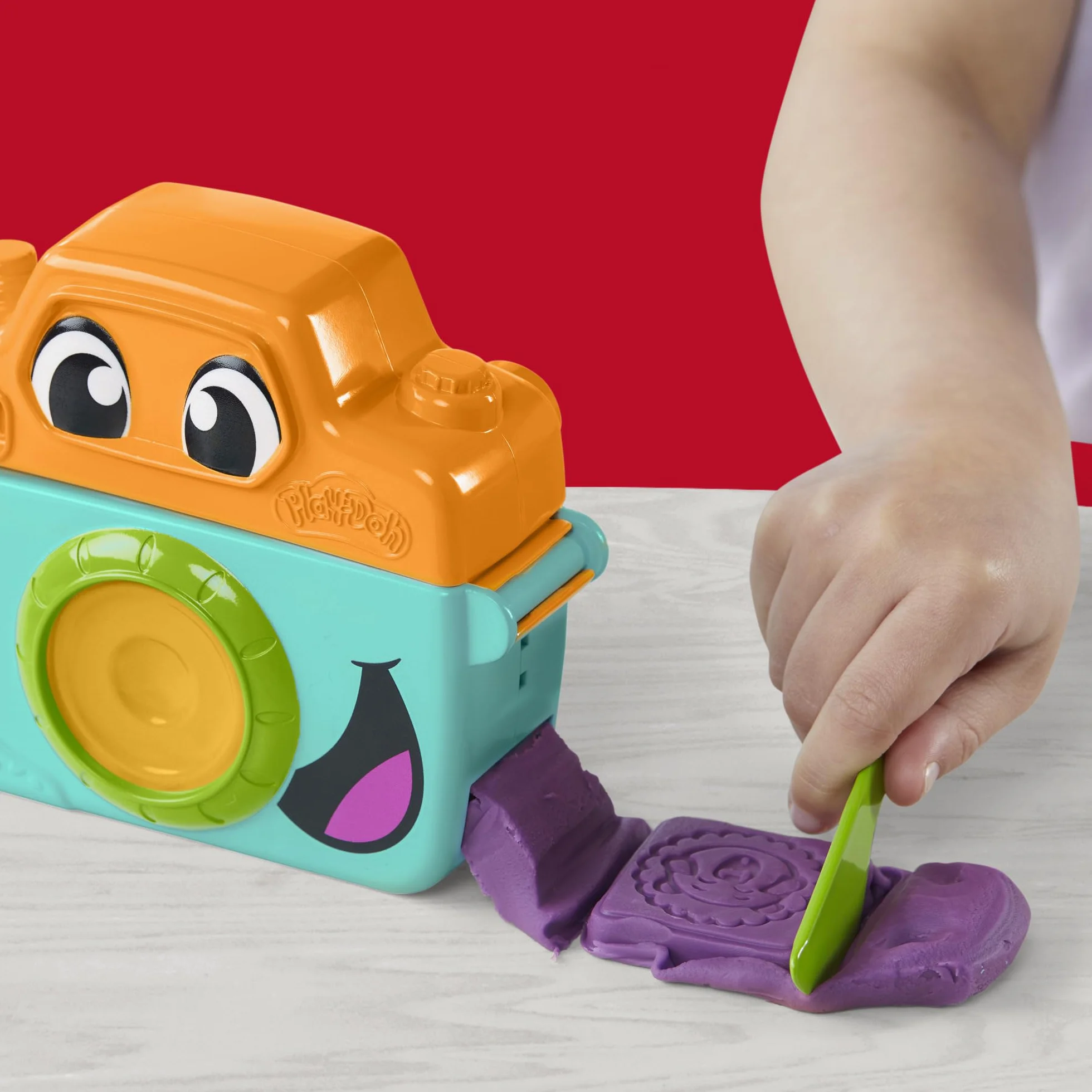 Zestaw startowy Fotozabawa Play-Doh z zabawkowym aparatem fotograficznym