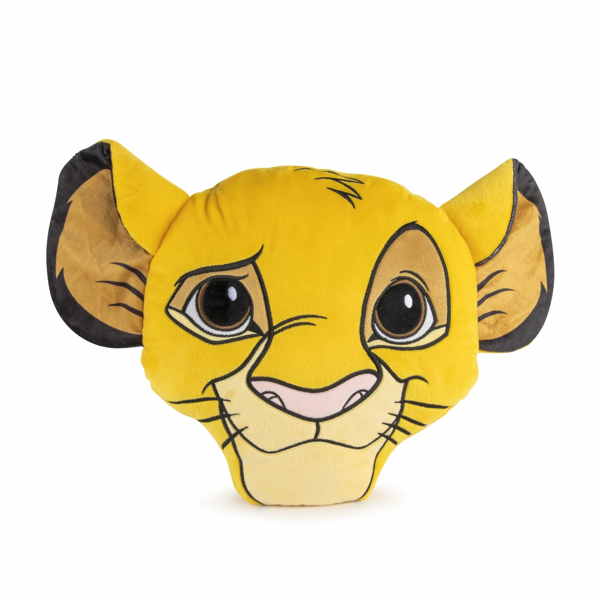 Jay Franco Disney Poduszka dekoracyjna w kształcie króla lewa, Simba, 30 cm, pluszowa poduszka na łóżko dla dzieci
