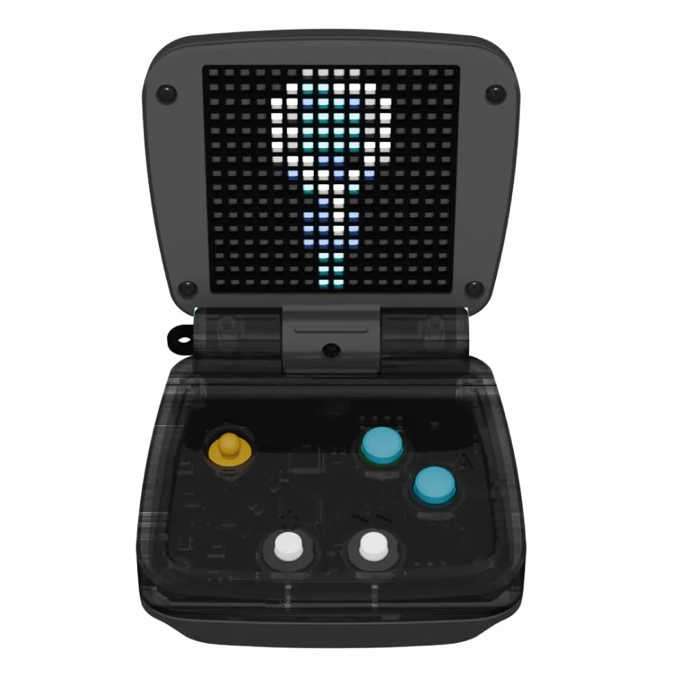BANDAI TAPTAP Arcade FC34812 Multicolor - Elektroniczne urządzenie do gier w rozmiarze dłoni - Retro, zawiera 10 zabawnych gier wideo, prezent dla osób powyżej 5 lat