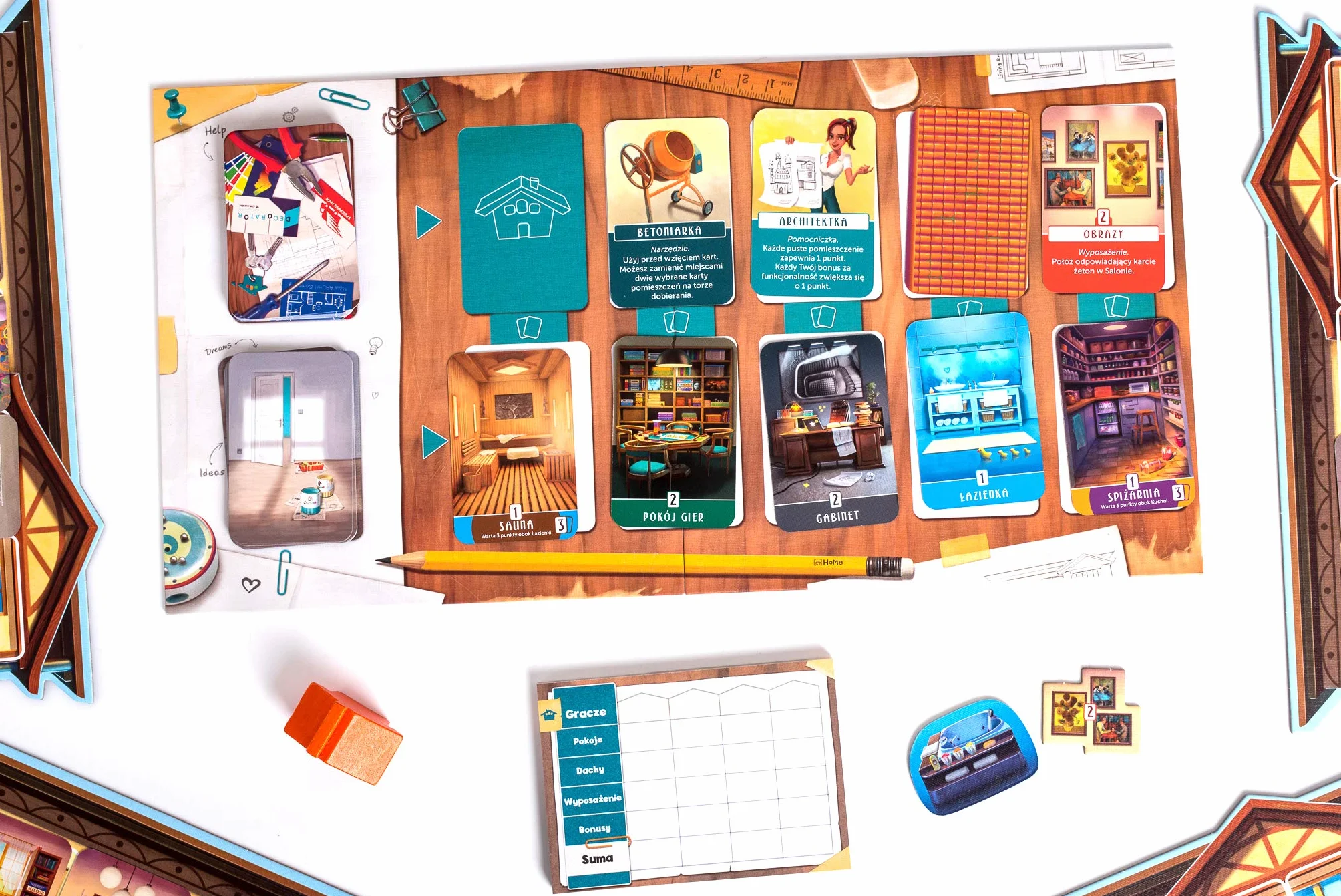 Asmodee, Gra planszowa, Domek