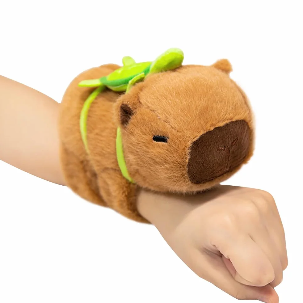 Capybara Capybara dziecięca bransoletka zatrzaskowa, pluszowa zabawka