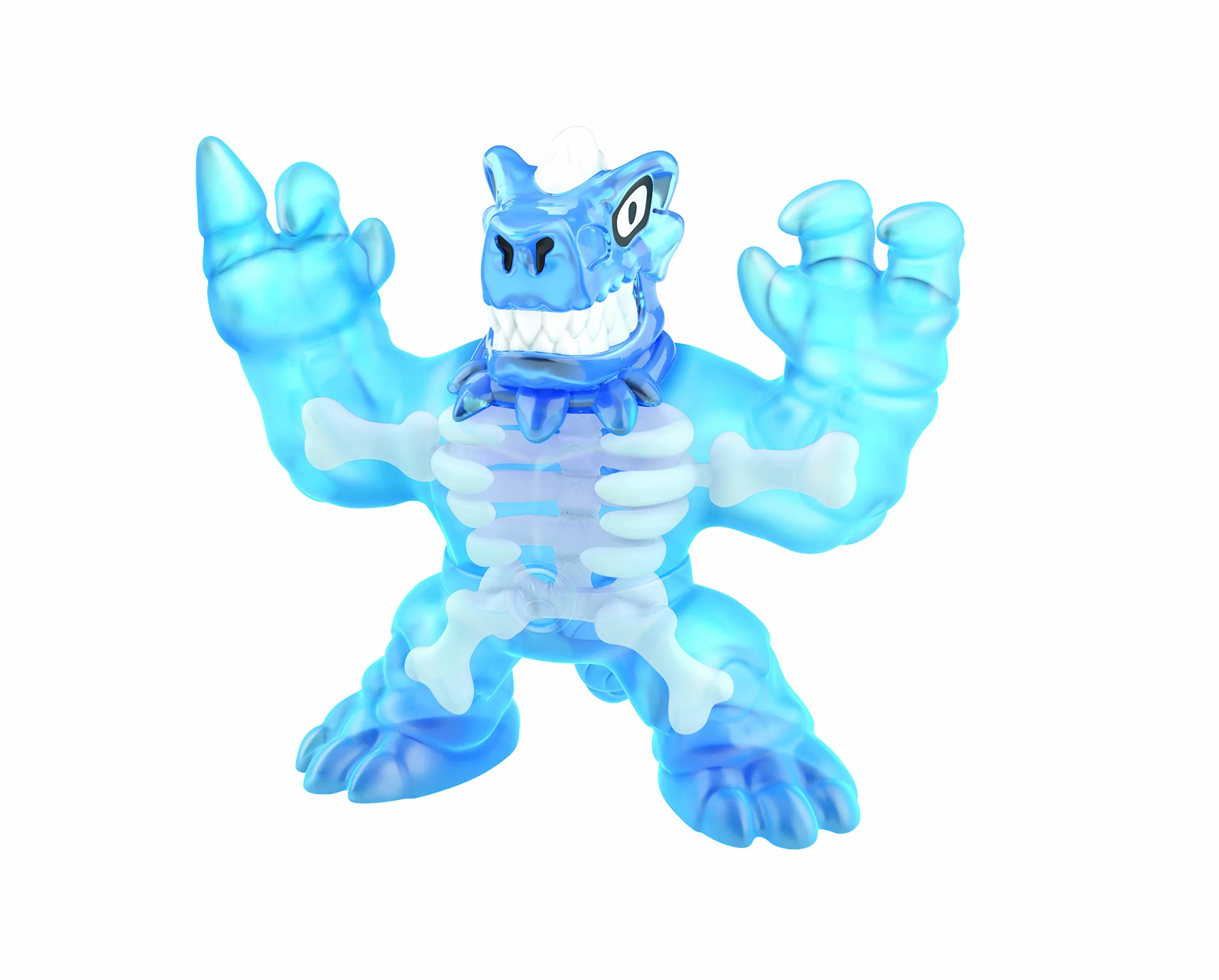 Heroes of Goo Jit Zu Dino X-Ray Tyro Hero Pack. Super Gooey With X-Ray Bones! 4.5 Inch Tall Action Figure. Perfect Christmas/Birthday Present For 4 To 8 Year Olds. Squishy, Stretchy Tactile Play.