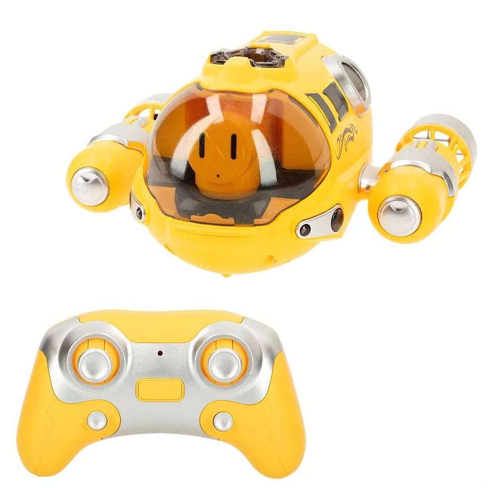 ColorBaby Podwodny pilot zdalnego sterowania 2,4 GHz 5 km/h 25 m obrót 360° światła woda spray