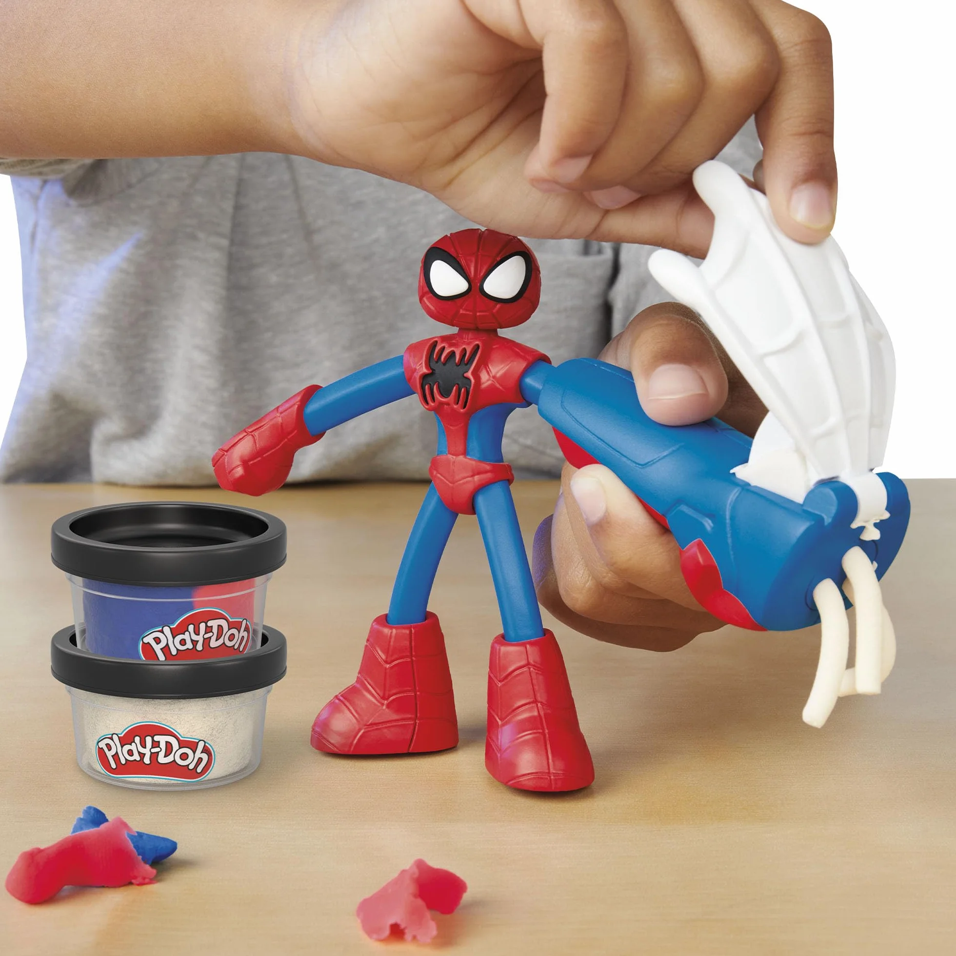 Play-Doh Marvel Zestaw z Figurką Wyciskarka Pajęczyn Spider-Mana