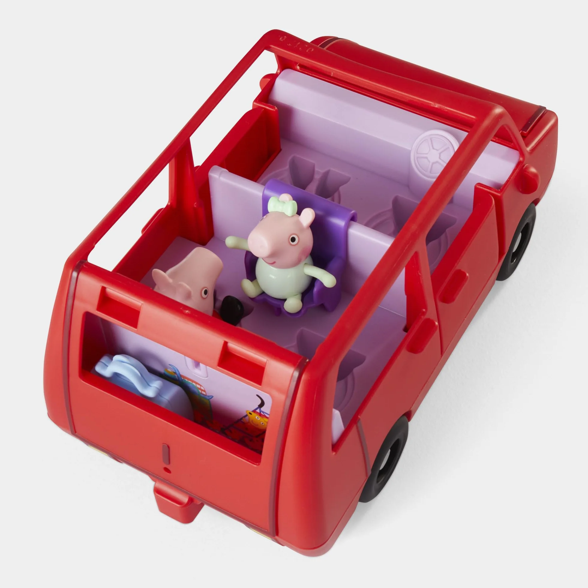 Peppa Pig Zestaw do Zabawy Świnka Peppa Duże Auto Rodziny Peppy