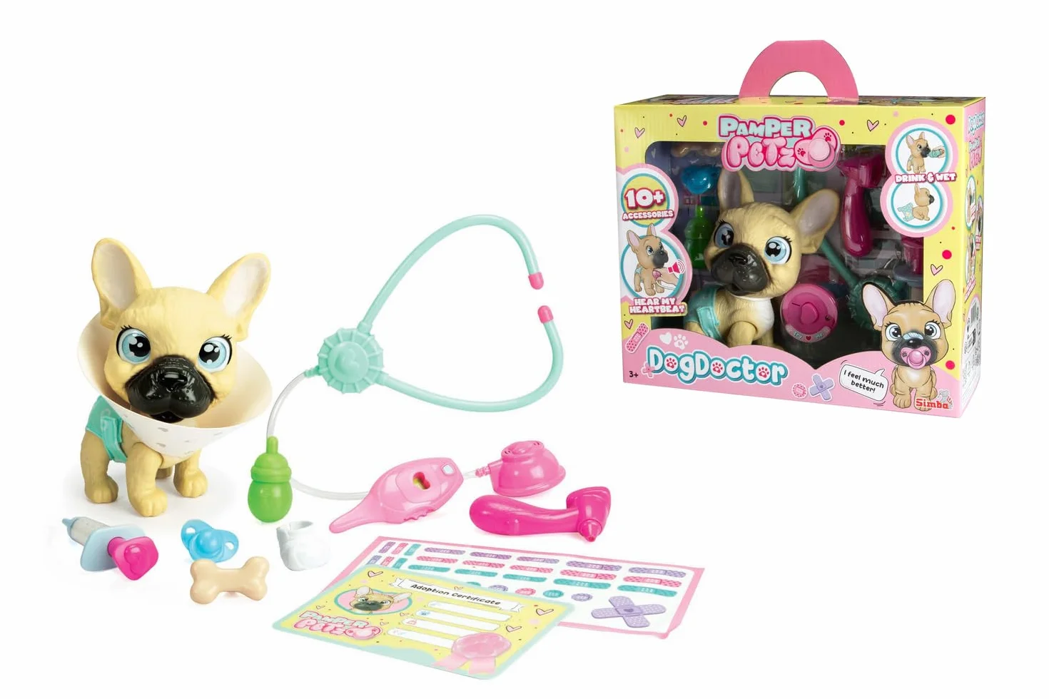 Simba 105950056 Pamper Petz zestaw weterynarza