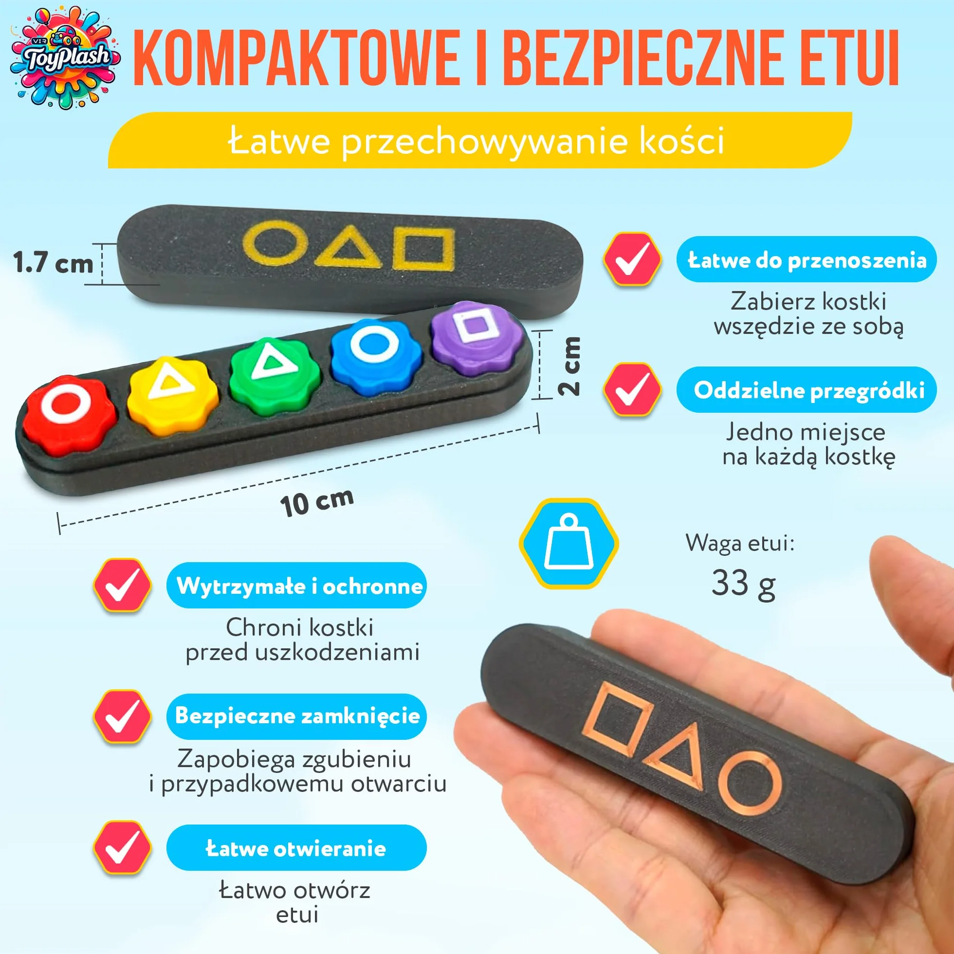 Zestaw 5 Oryginalnych Koreańskich Kamieni Gonggi - Kolorowe Elementy Gry Gong-gi - Tradycyjna Koreańska Gra Zręcznościowa dla Dzieci i Dorosłych (Etui)