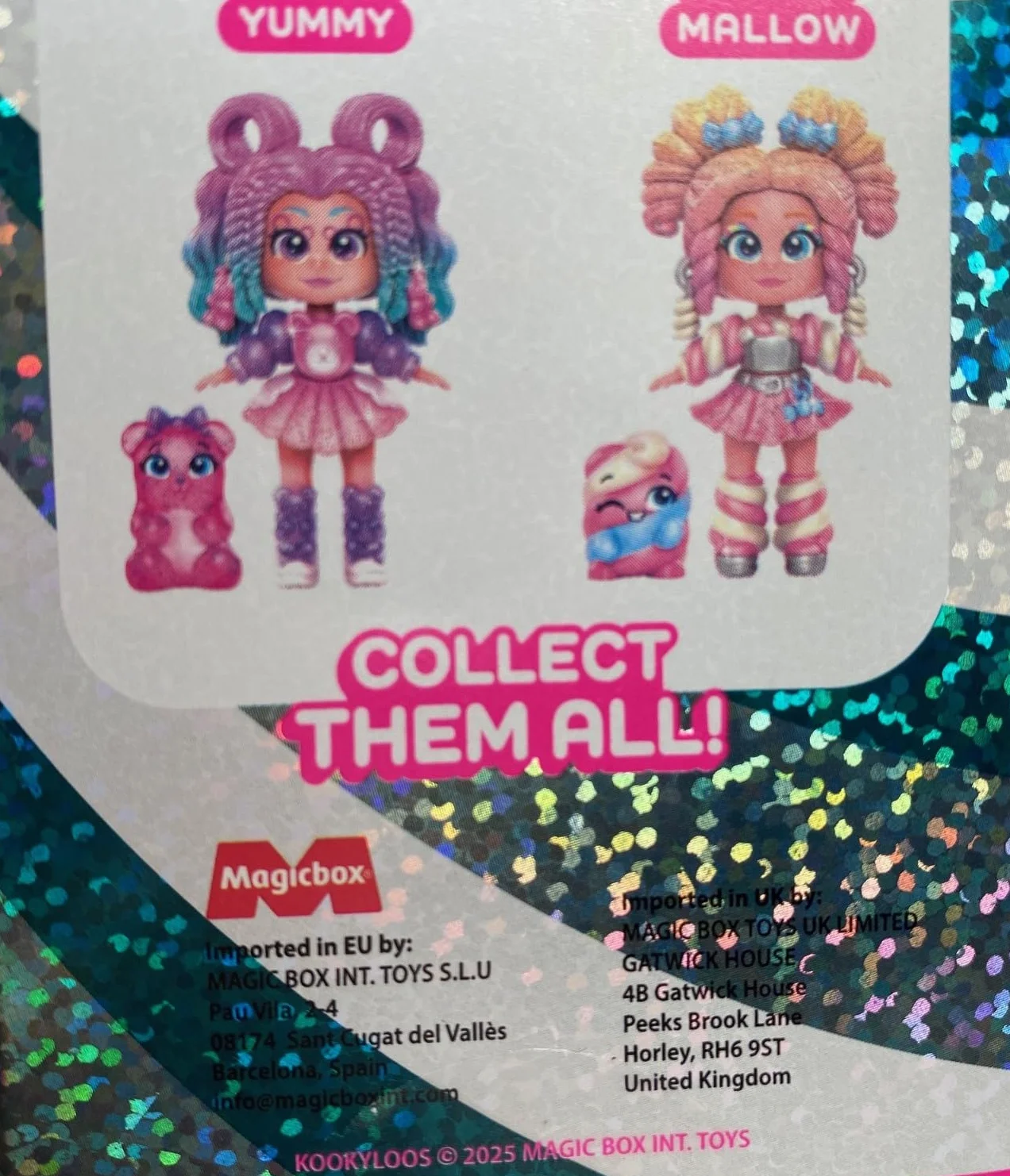 KOOKYLOOS Candy Land Series SWEET BUBBLE – laleczka do kolekcjonowania z serii Candy Land, zawartość: 1 lalka, zestaw ubrań i butów, akcesorium oraz zwierzątko,1 lalka ma 3 różne buzie!