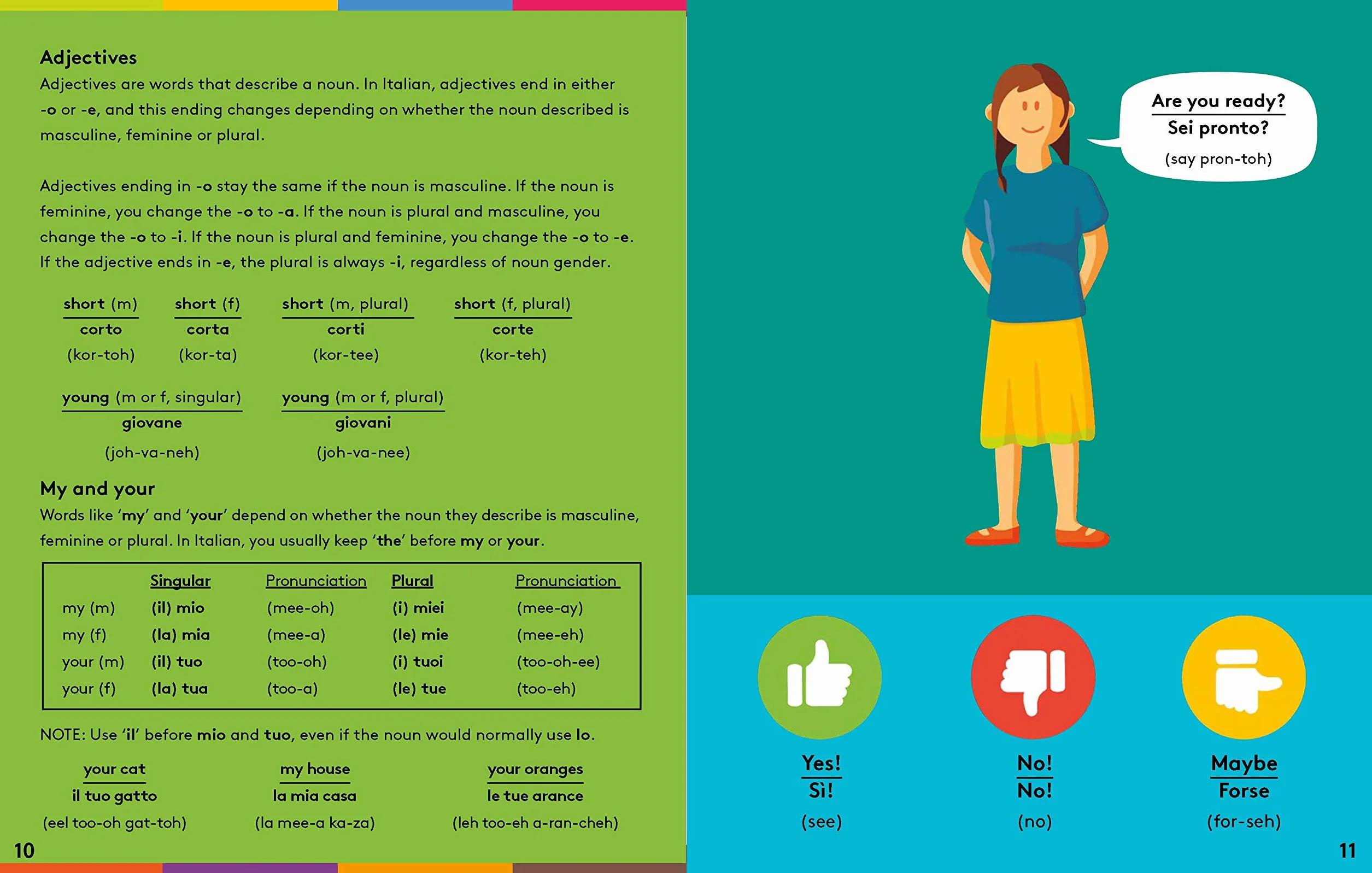 First Phrases - Italian - 1ed - Anglais