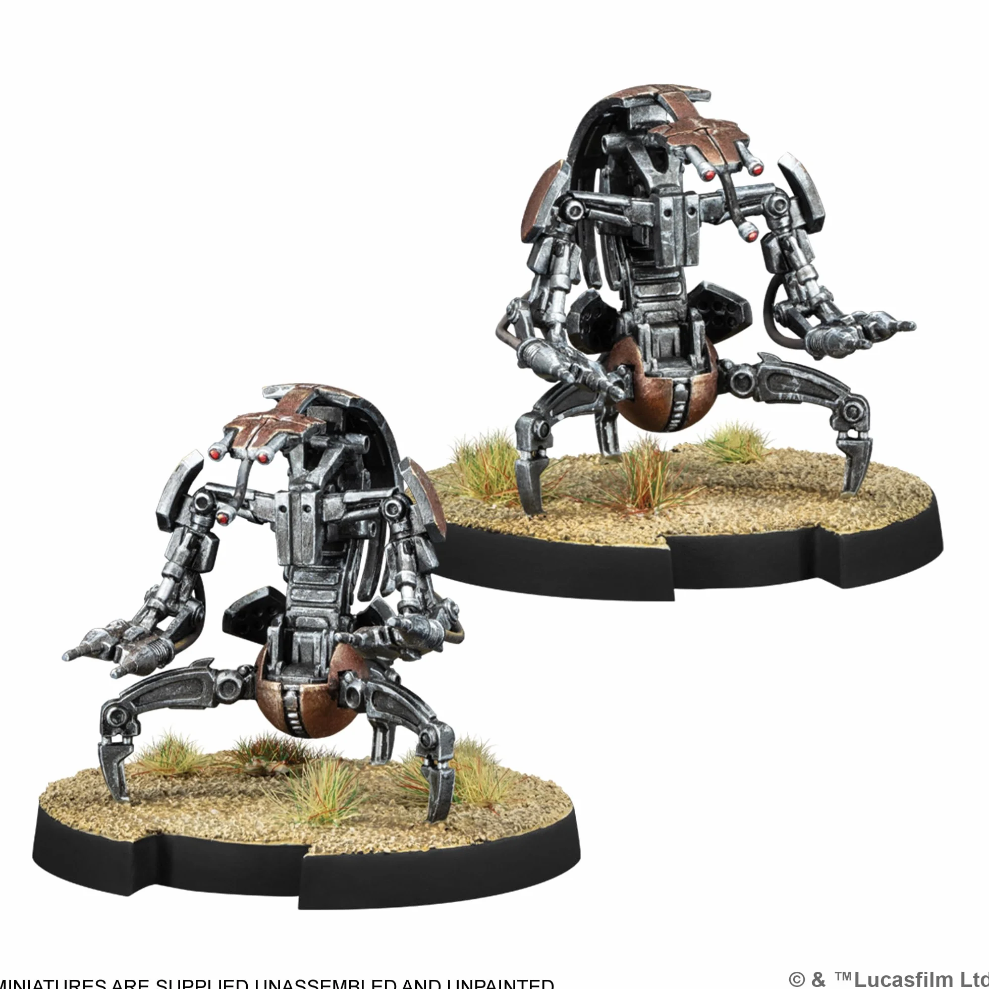 asmodee, Star Wars: Legion – Separatist Alliance zestaw startowy (Separatistenallianz-Starterset), Atomic Mass Games, tablet, dla 2 graczy, 14+ lata, 120-180 minut, niemiecki, wielojęzyczny