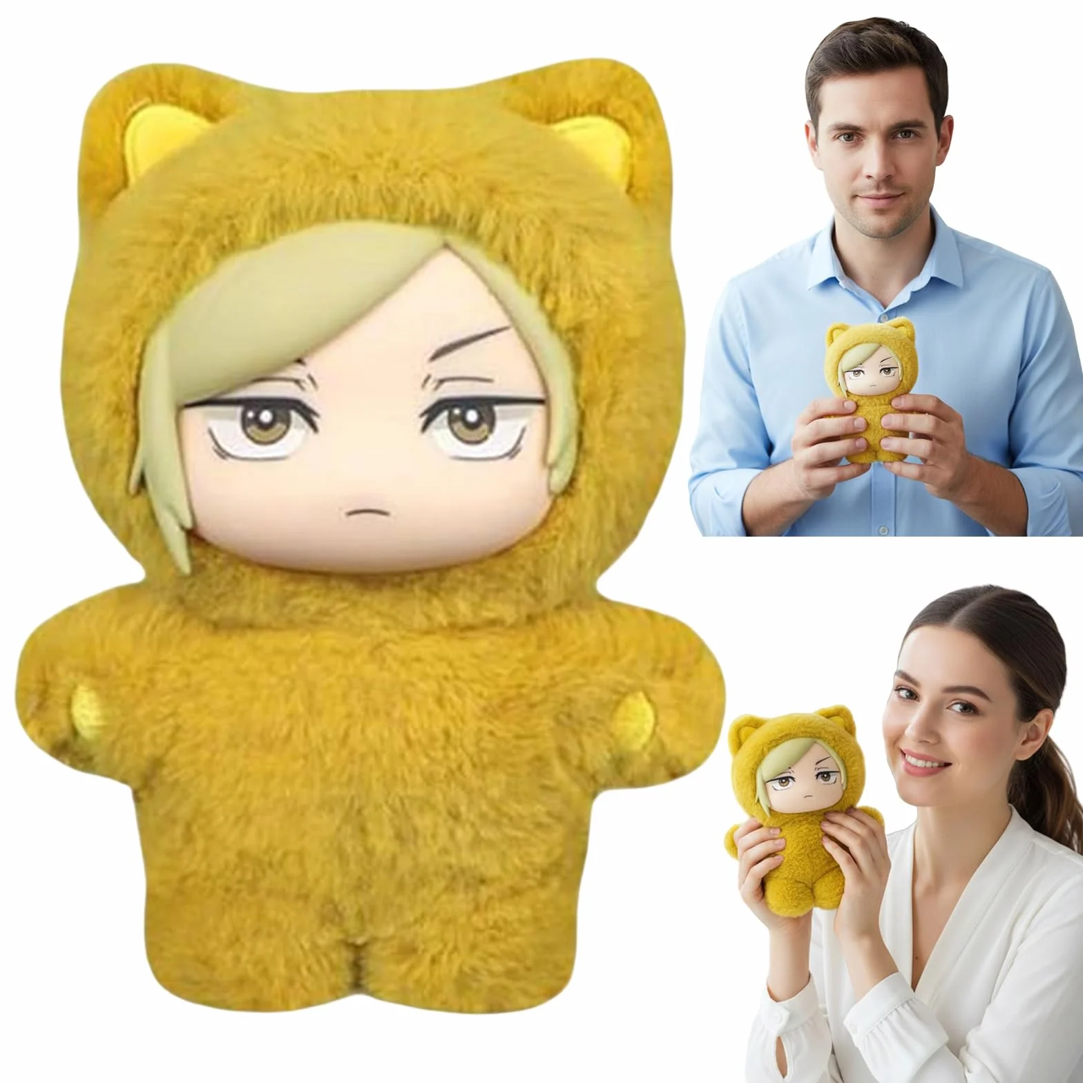 CHANGYUE JJK Pluszowa lalka Gojo Fushiguro Toji 5,5 cala Anime Miękka figurka kolekcjonerska Nanami Kento