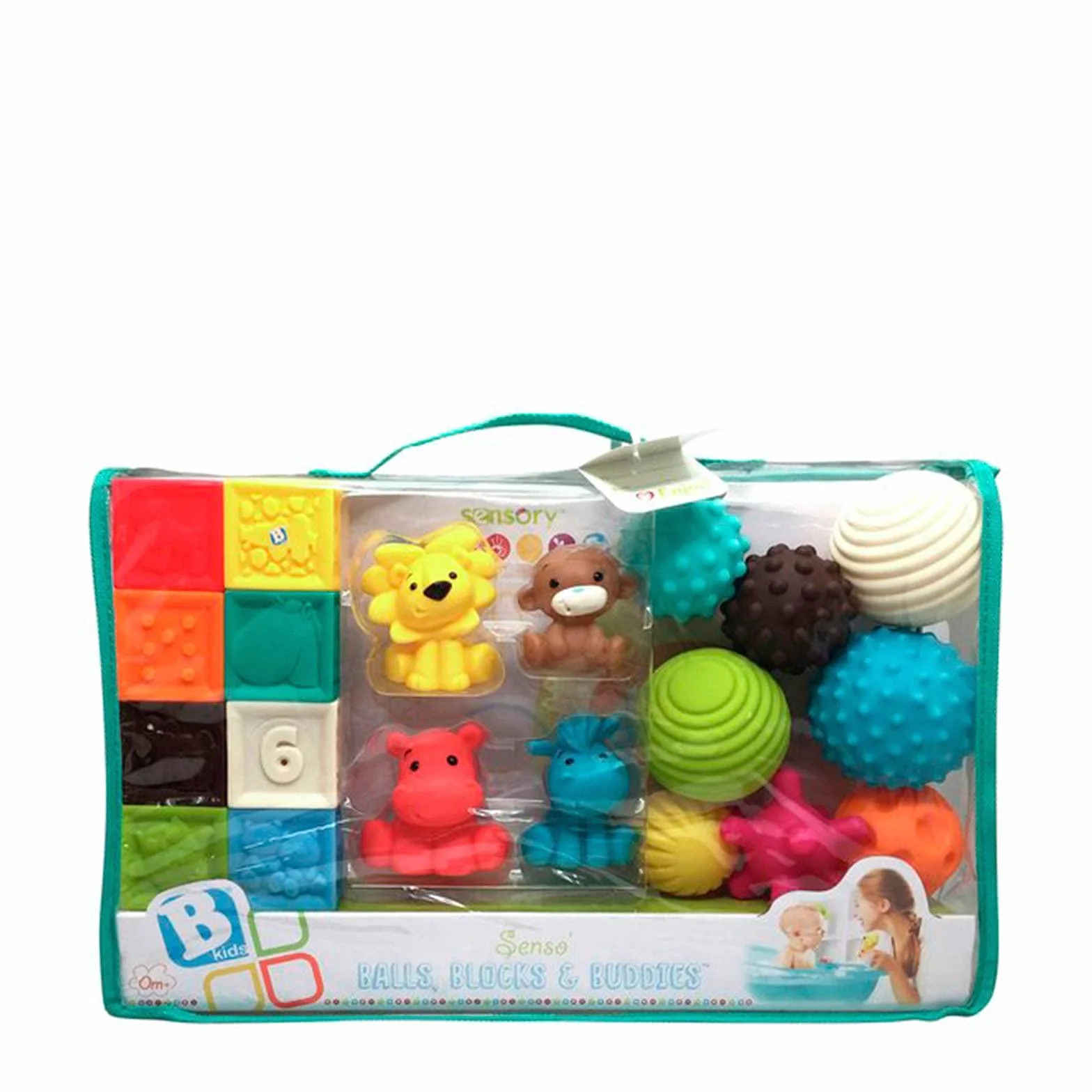 Infantino sensoryczny zestaw czasu do kąpieli Plug & Play