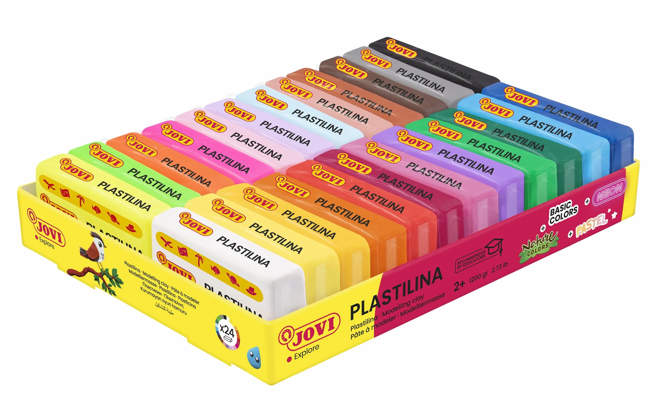 Jovi Plastelina, Wielokolorowy, 50 g