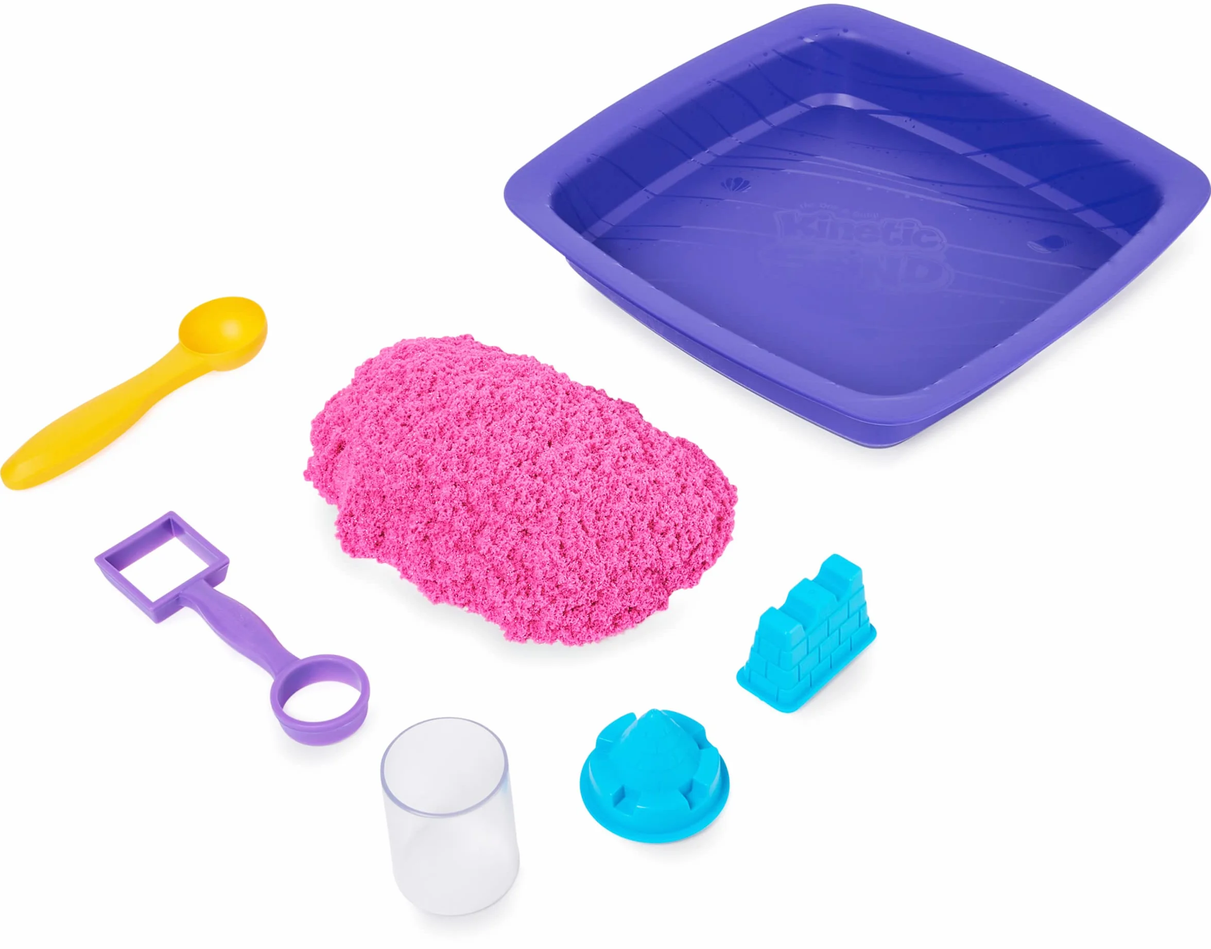 Kinetic Sand Shimmer Sand Castle 454 g różowy zabawki dla dzieci 3 lat