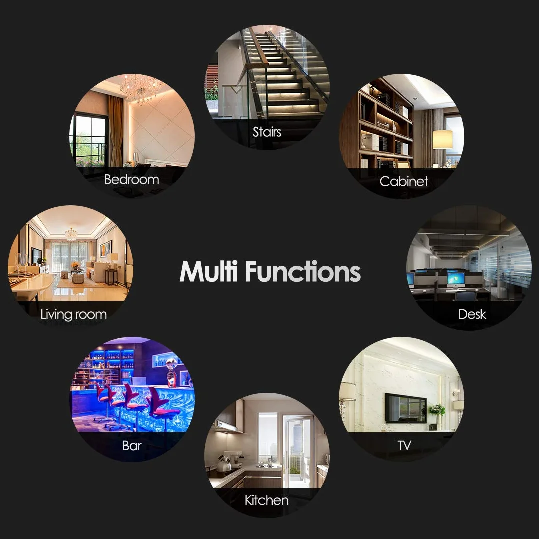 Oświetlenie LED Strip 15m, WEILY WiFi Smart App Control LED Lights, Współpracuje z Alexa i Asystentem Google, Synchronizacja muzyki RGB Zmiana koloru LED do sypialni Dom Kuchnia TV Party Decoration