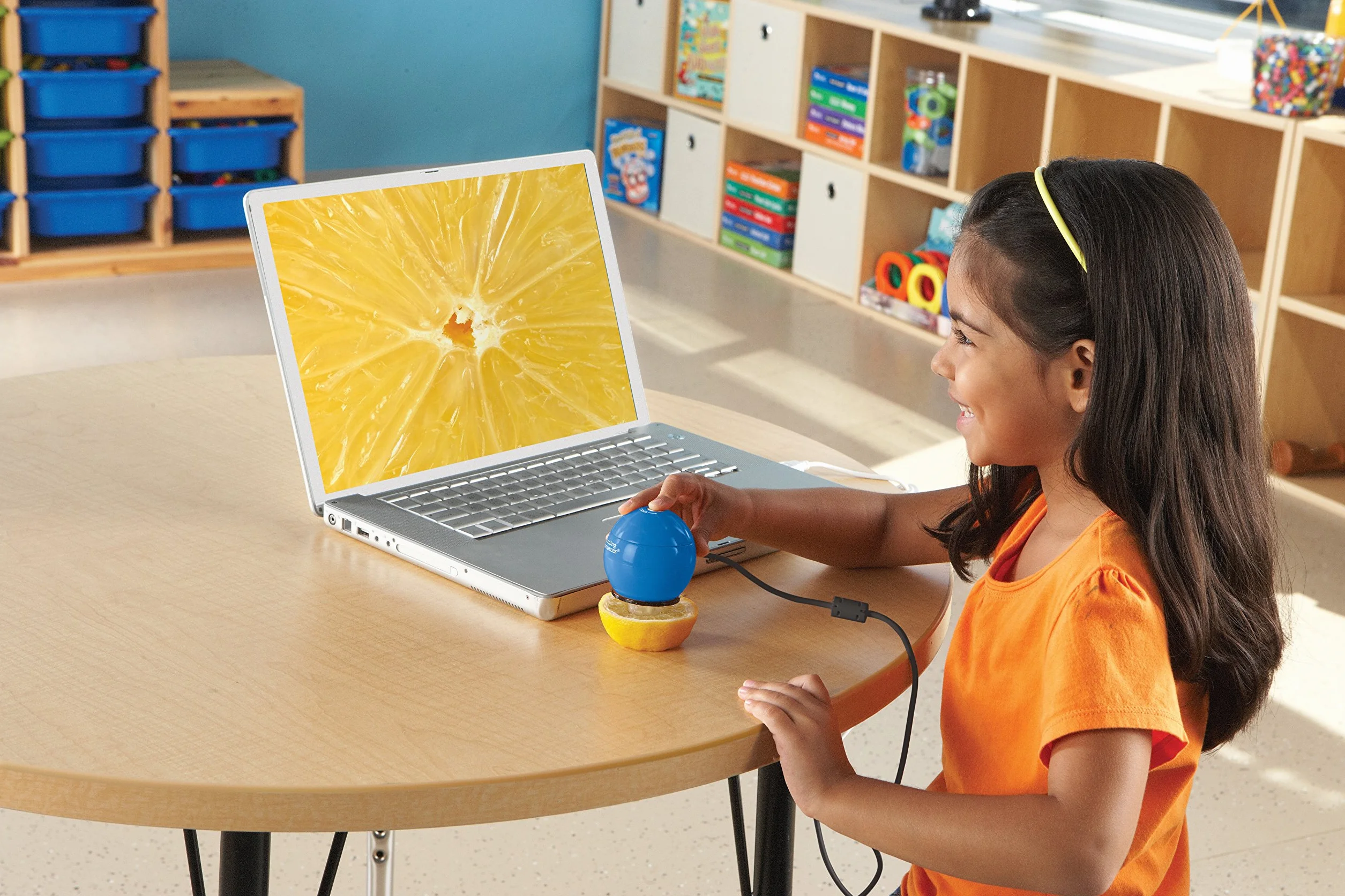 Learning Resources Zoomy 2 Przenosny Cyfrowy Mikroskop 3 kawalki Zestaw