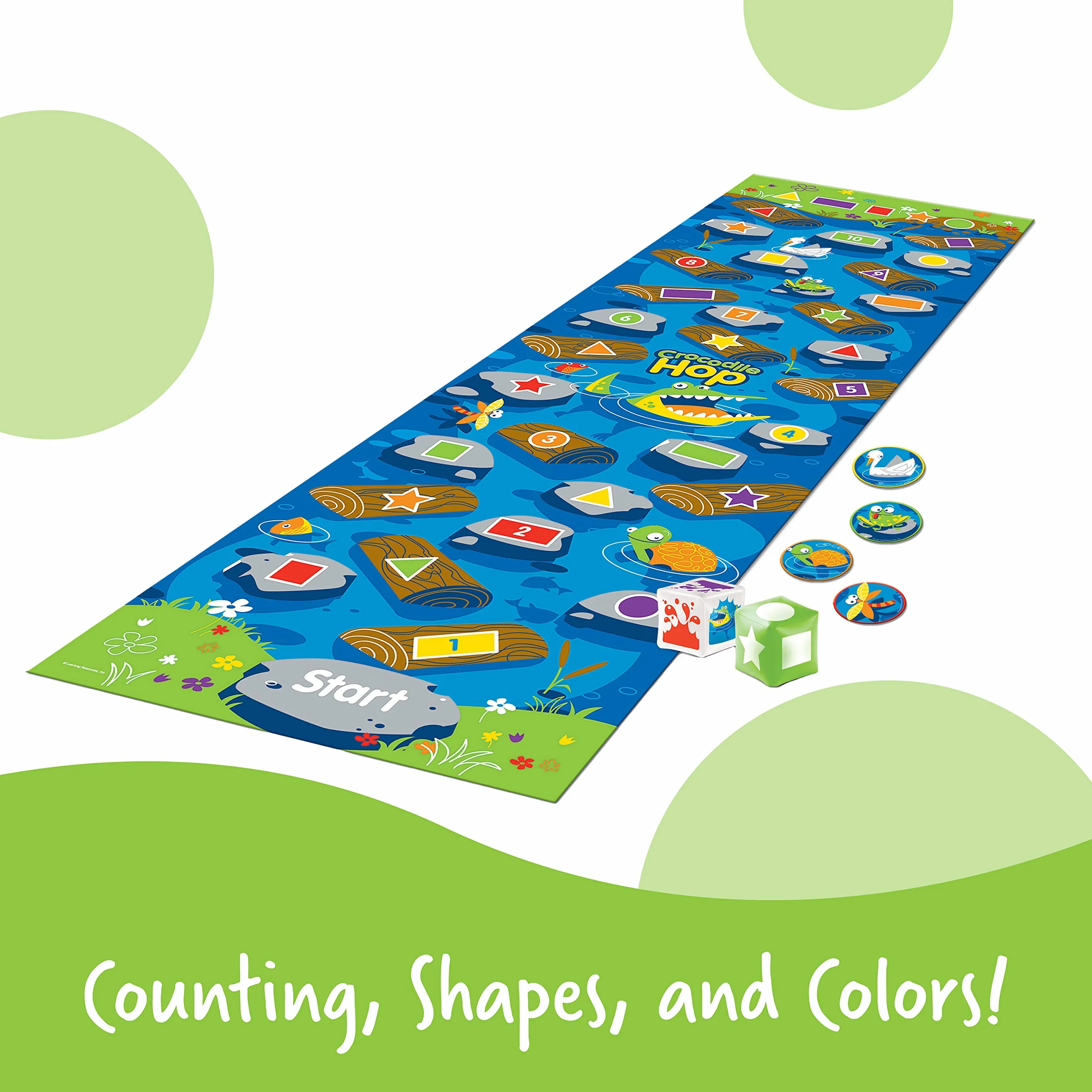 Learning Resources Krokodyl Hop Wczesne Matematyka Aktywność Zestaw